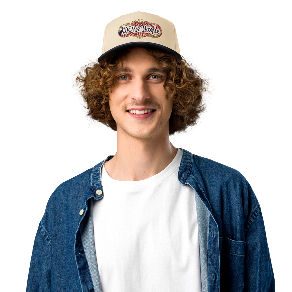 The 1776 Heritage "We the People" Luxury 4-Side Embroidered Snapback