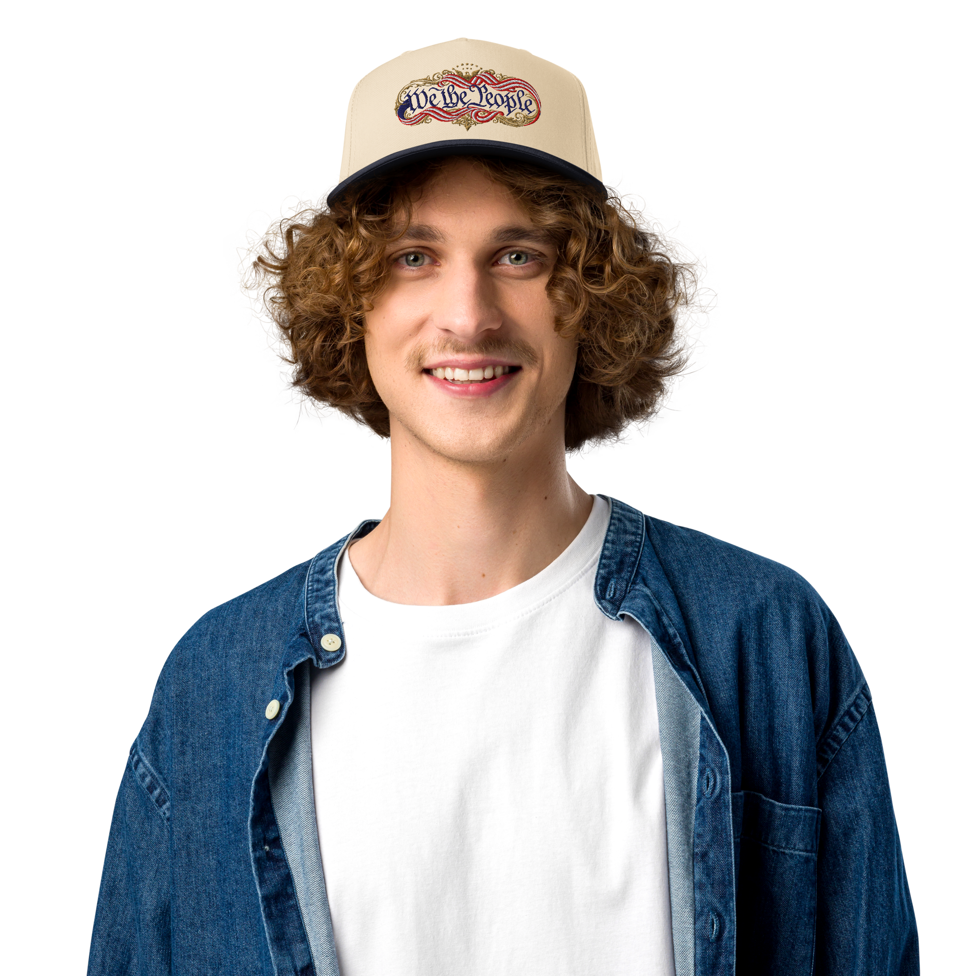 The 1776 Heritage "We the People" Luxury 4-Side Embroidered Snapback