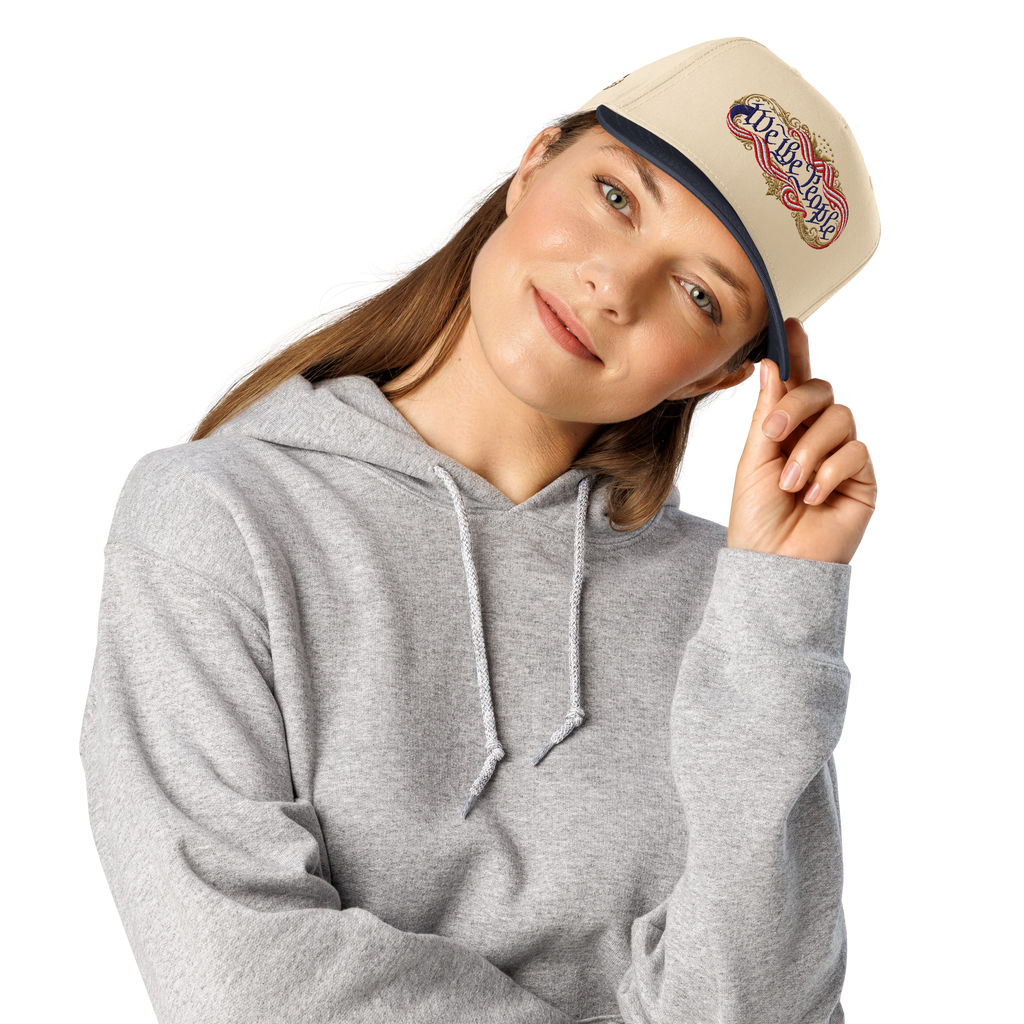 The 1776 Heritage "We the People" Luxury 4-Side Embroidered Snapback