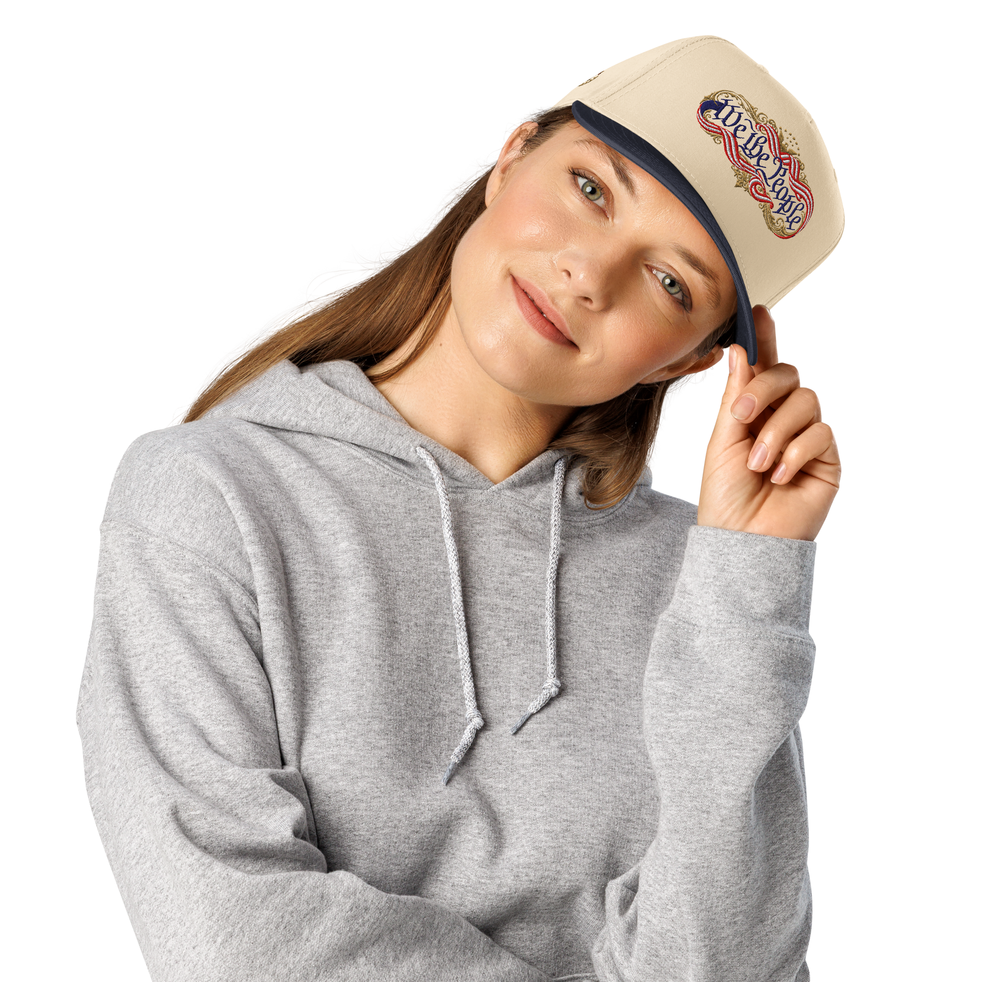 The 1776 Heritage "We the People" Luxury 4-Side Embroidered Snapback