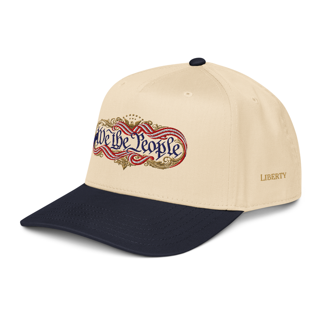 The 1776 Heritage "We the People" Luxury 4-Side Embroidered Snapback