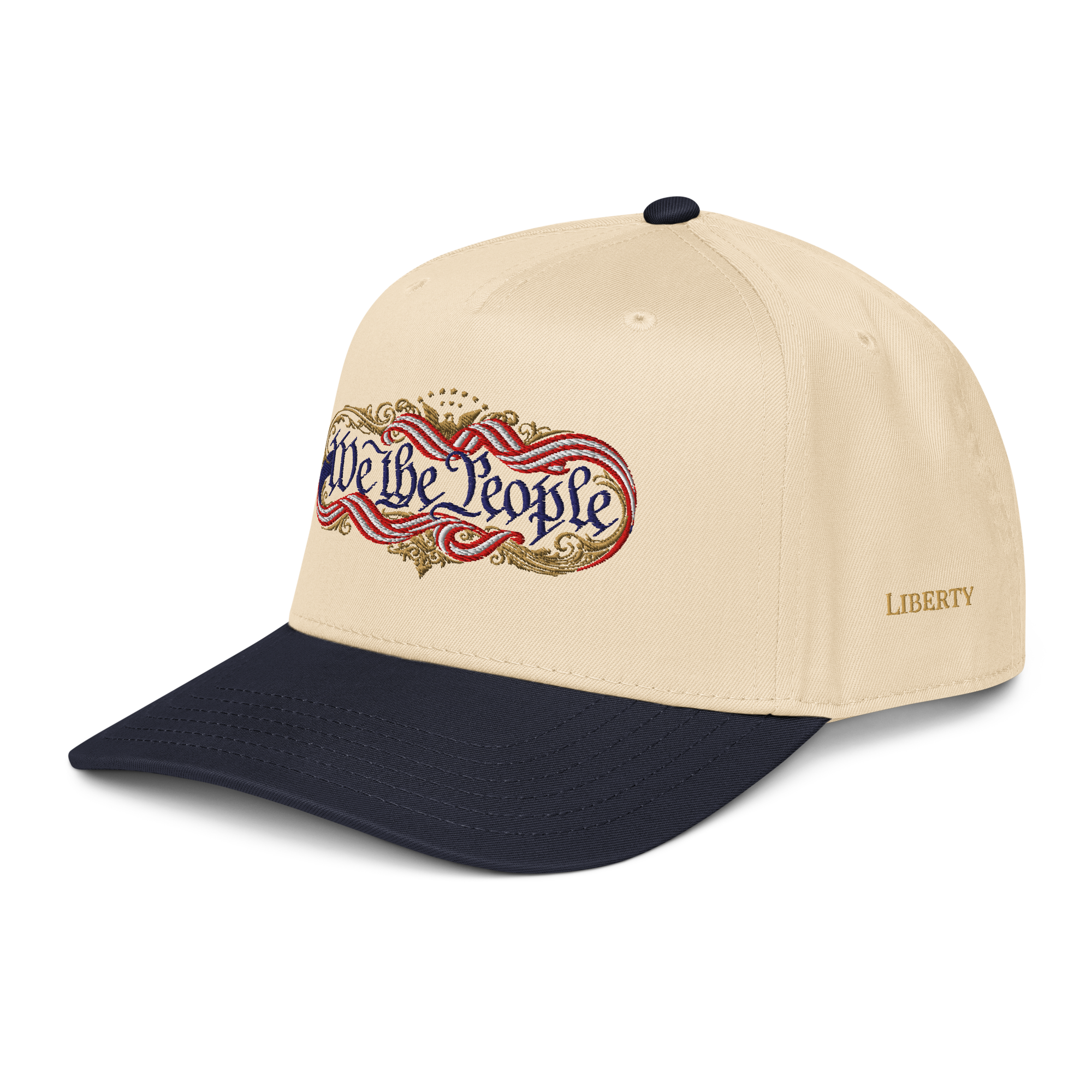 The 1776 Heritage "We the People" Luxury 4-Side Embroidered Snapback