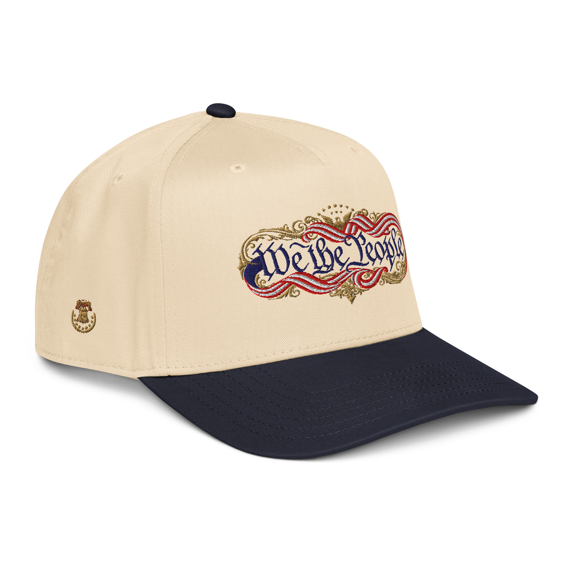 The 1776 Heritage "We the People" Luxury 4-Side Embroidered Snapback