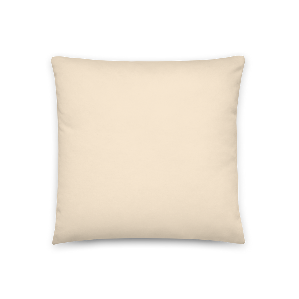 "Boo-Brew" Cottagecore Watercolor Ghost Pillow