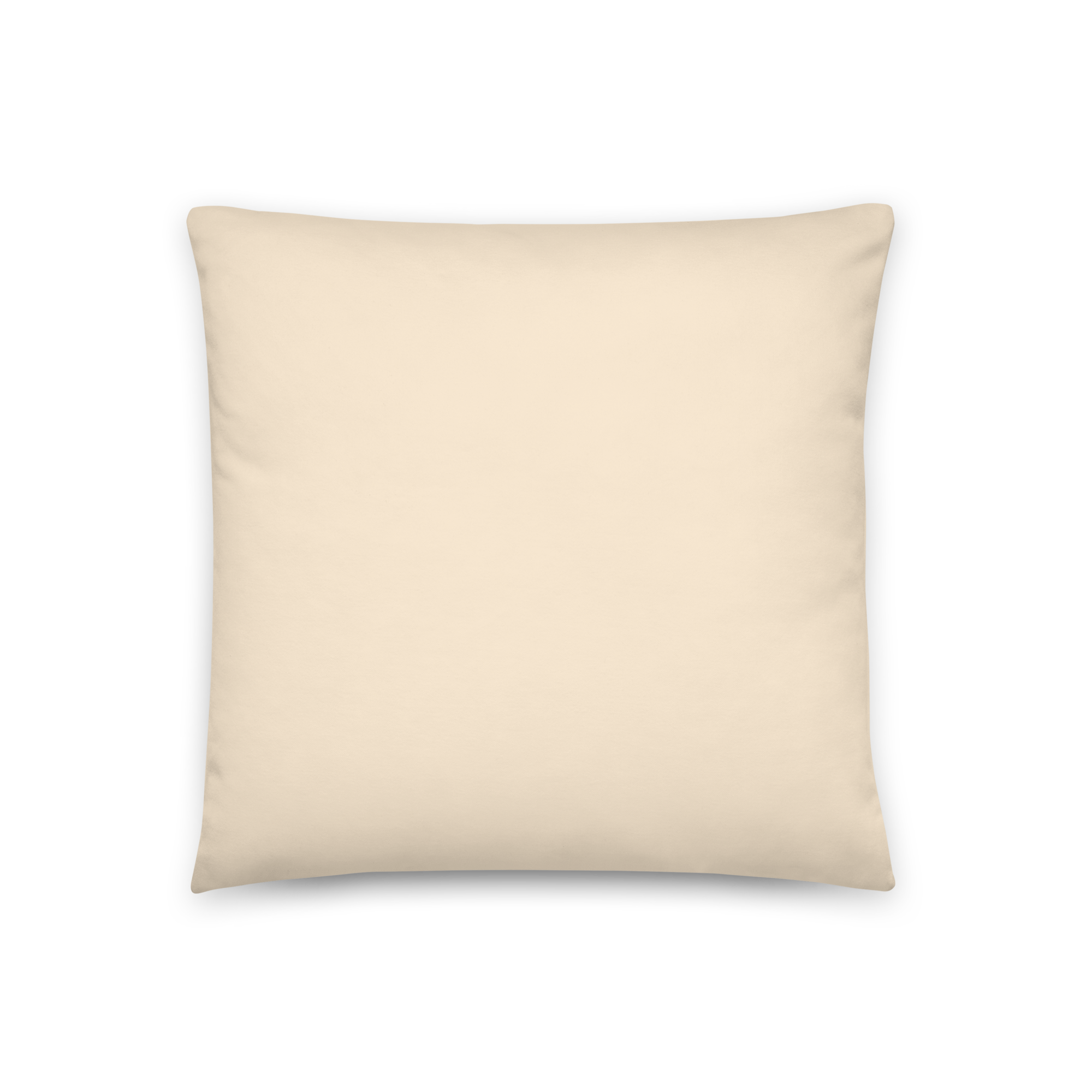 "Boo-Brew" Cottagecore Watercolor Ghost Pillow