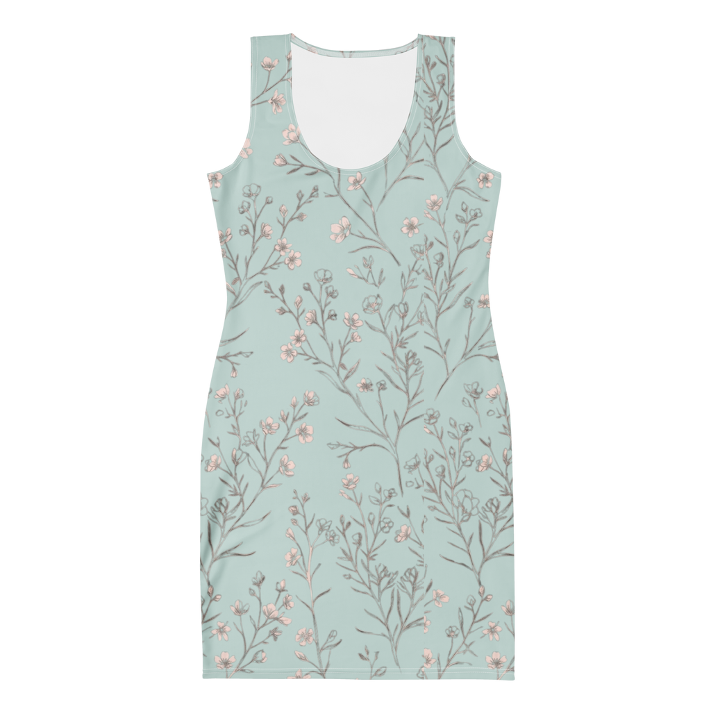 The Vintage Americana Dogwood Branch Bodycon Cover-Up