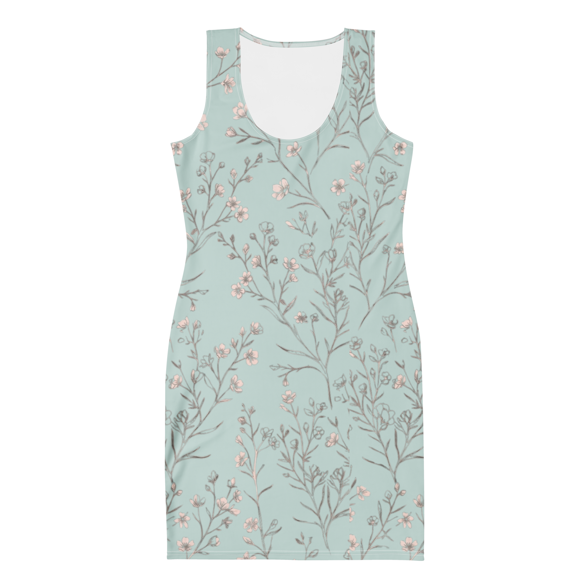 The Vintage Americana Dogwood Branch Bodycon Cover-Up