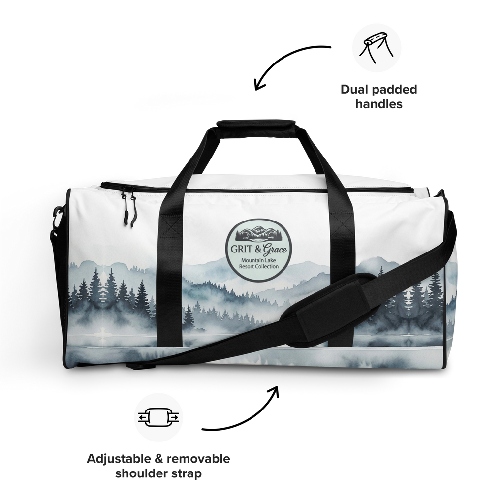 The Blue Ridge Escape Premium Scenic Duffle Bag