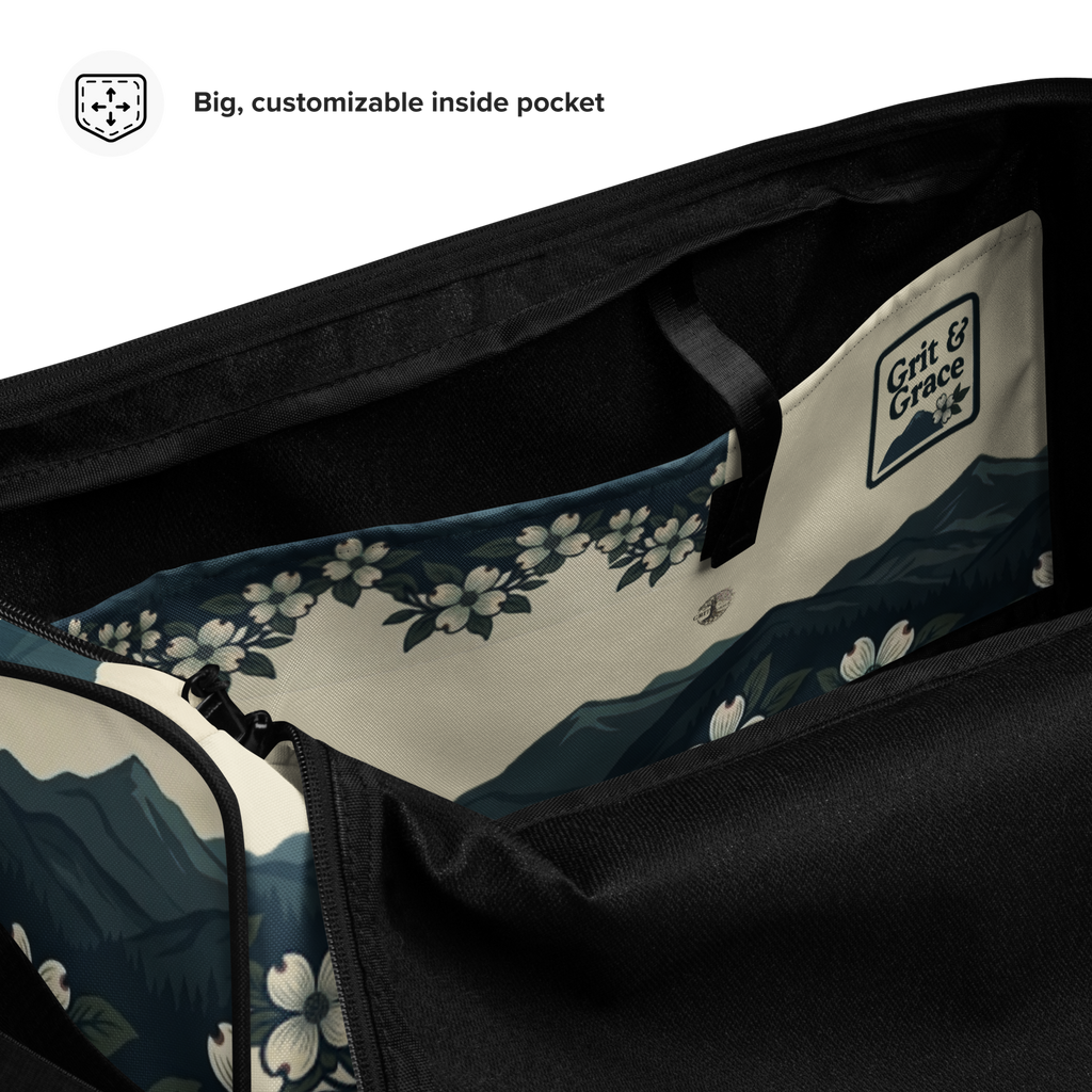 The Lakeside Bloom Premium Weekend Duffle Bag