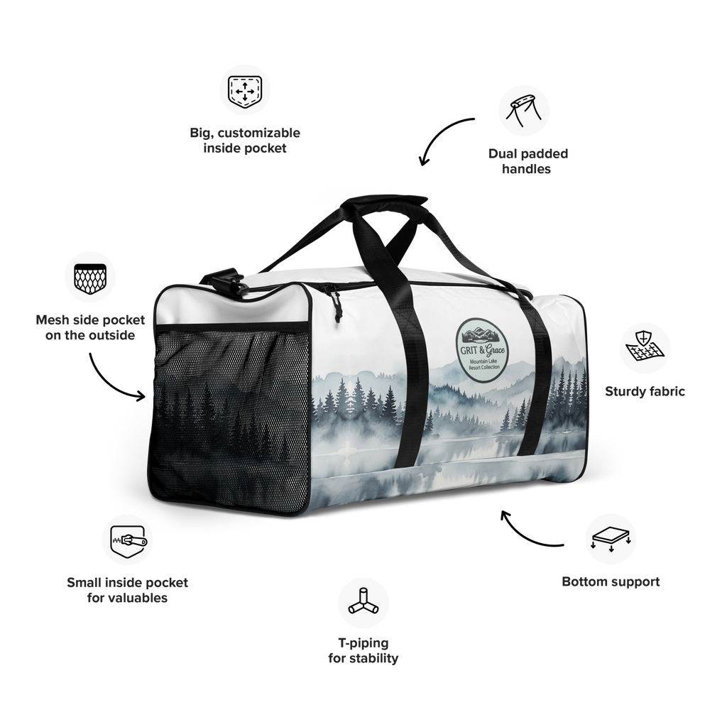 The Blue Ridge Escape Premium Scenic Duffle Bag