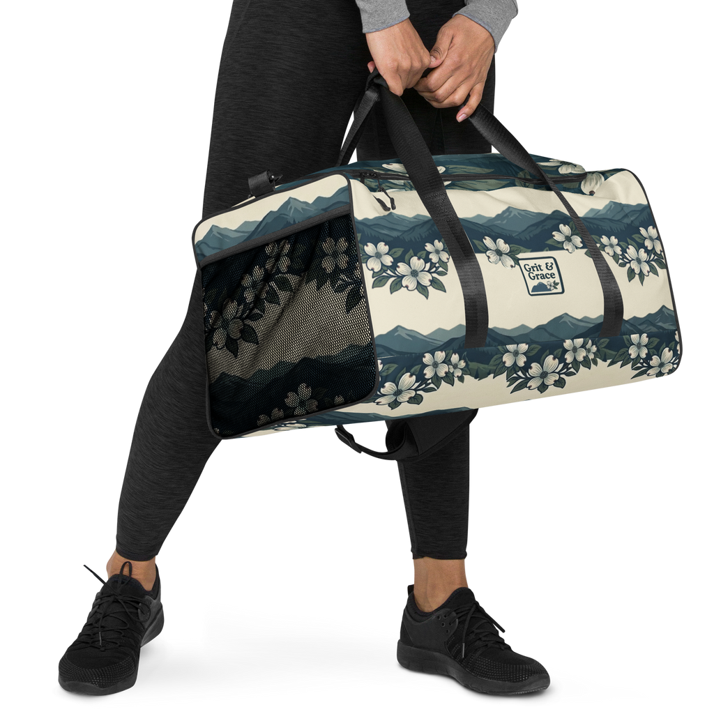 The Lakeside Bloom Premium Weekend Duffle Bag