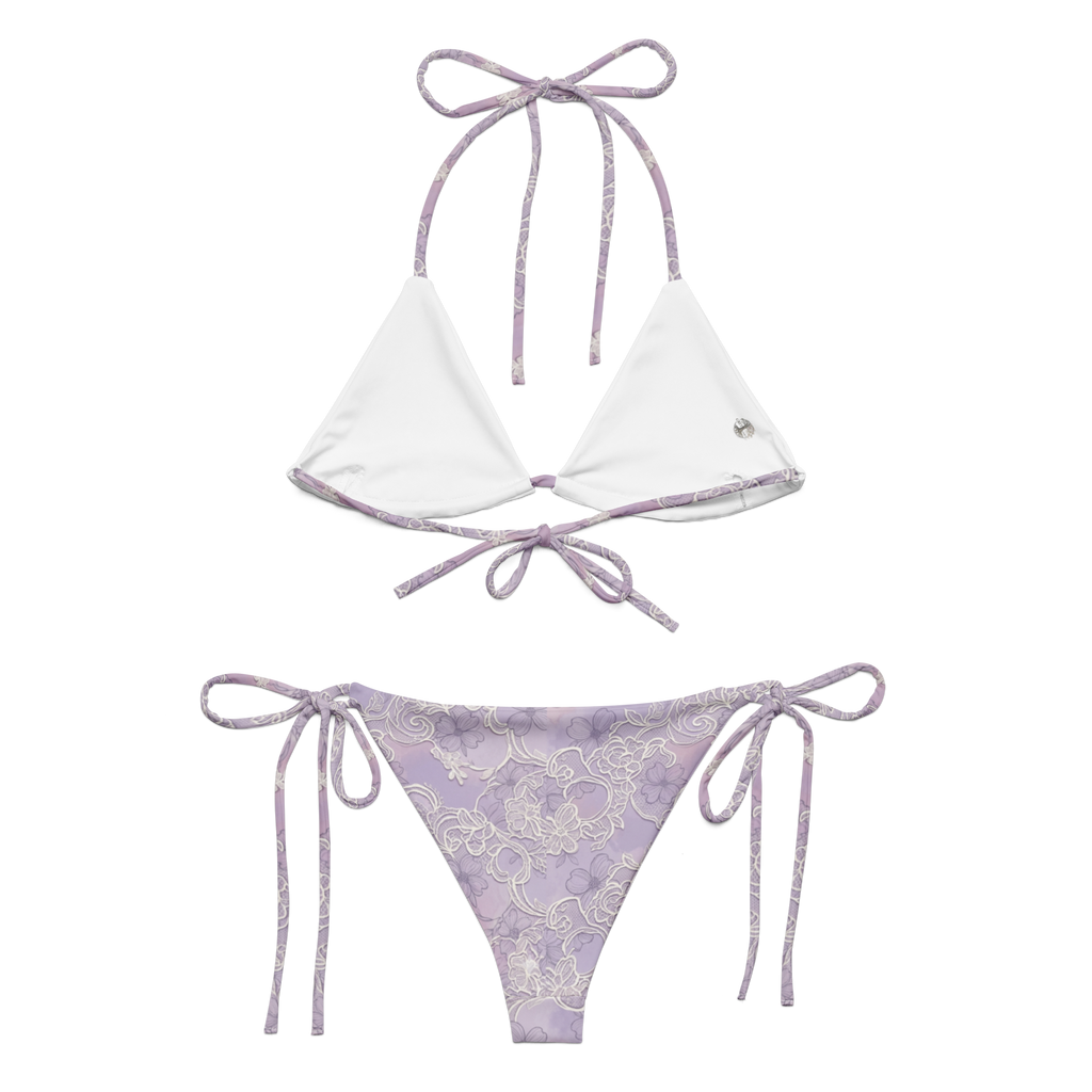 Lavender Lace Bikini – Soft Romance