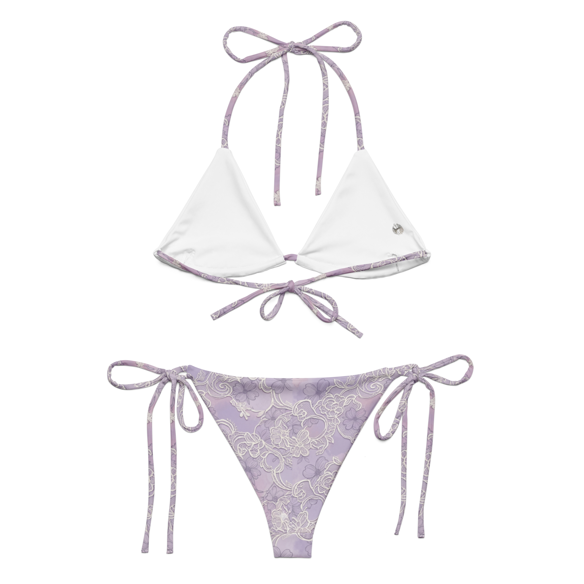 Lavender Lace Bikini – Soft Romance