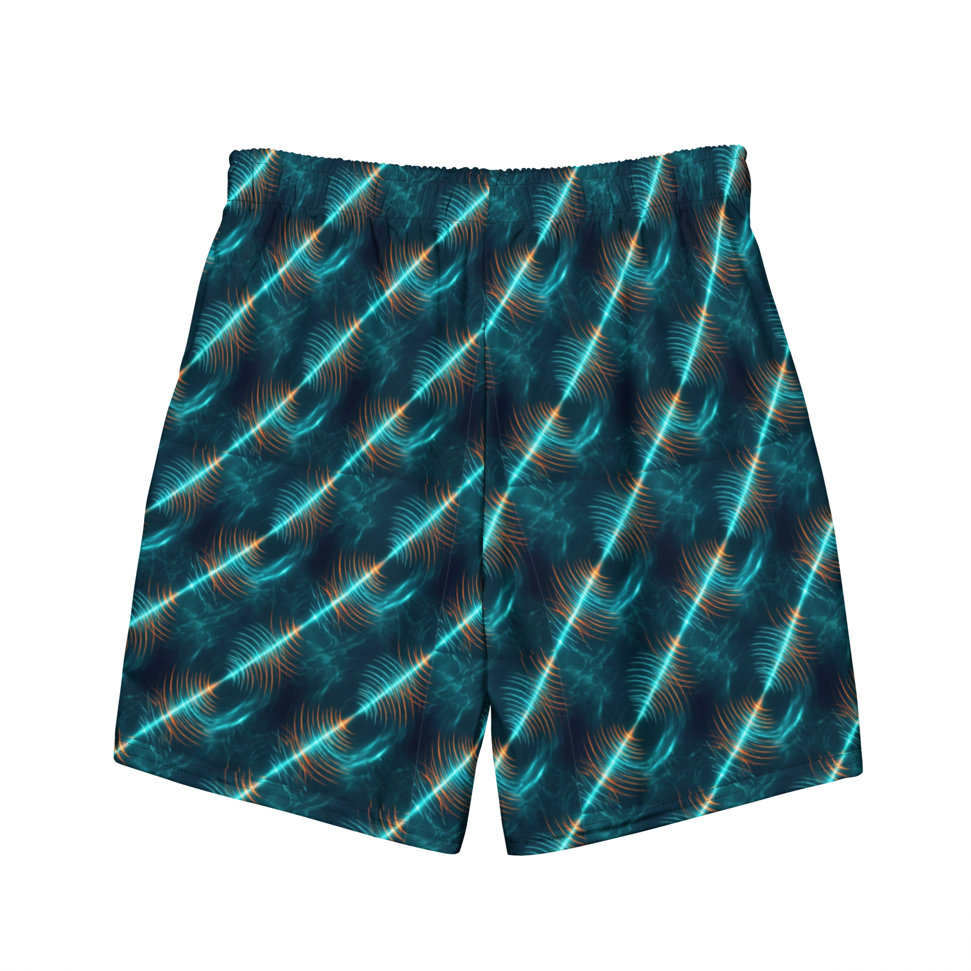 Underwater Sonar Signal Waves Trunks