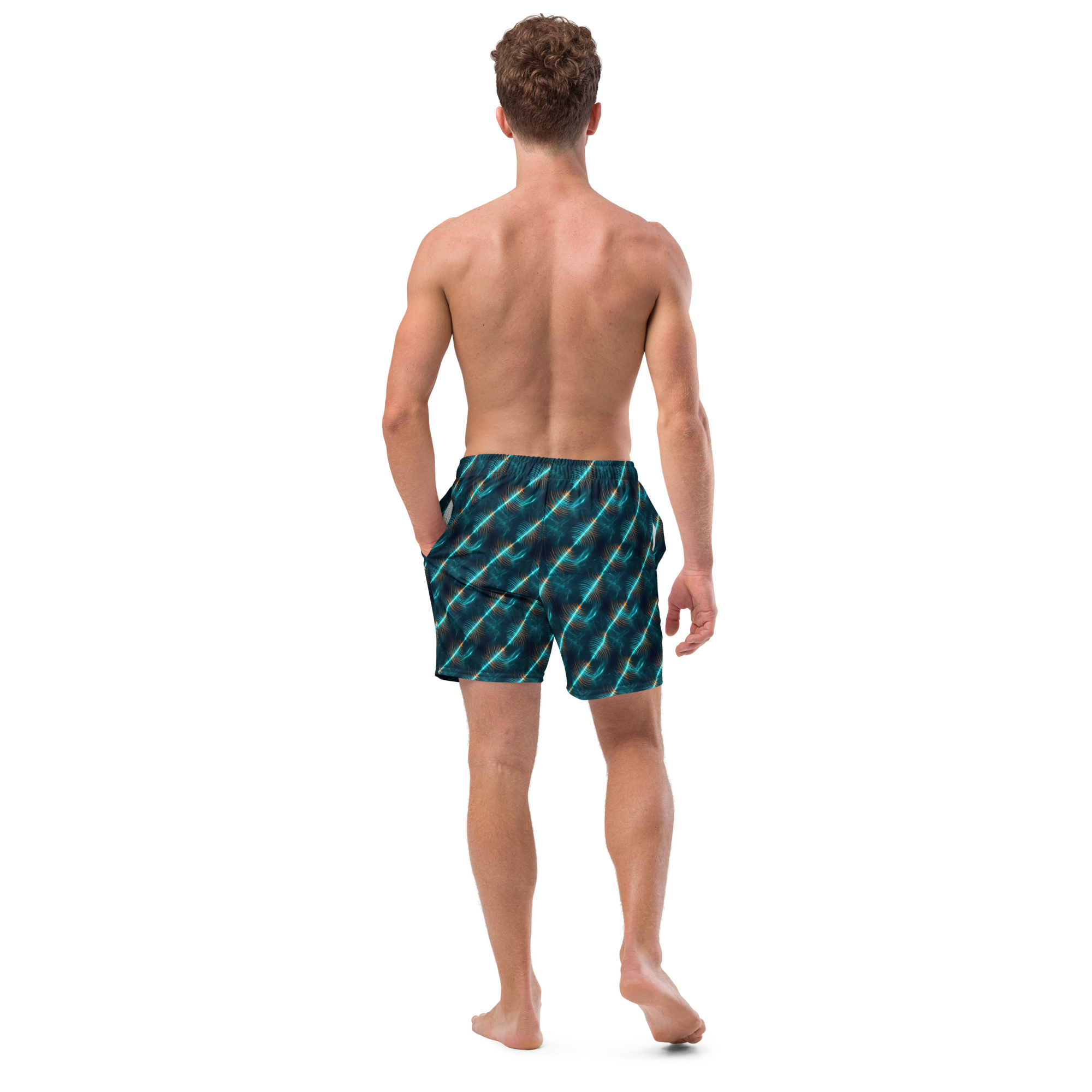 Underwater Sonar Signal Waves Trunks