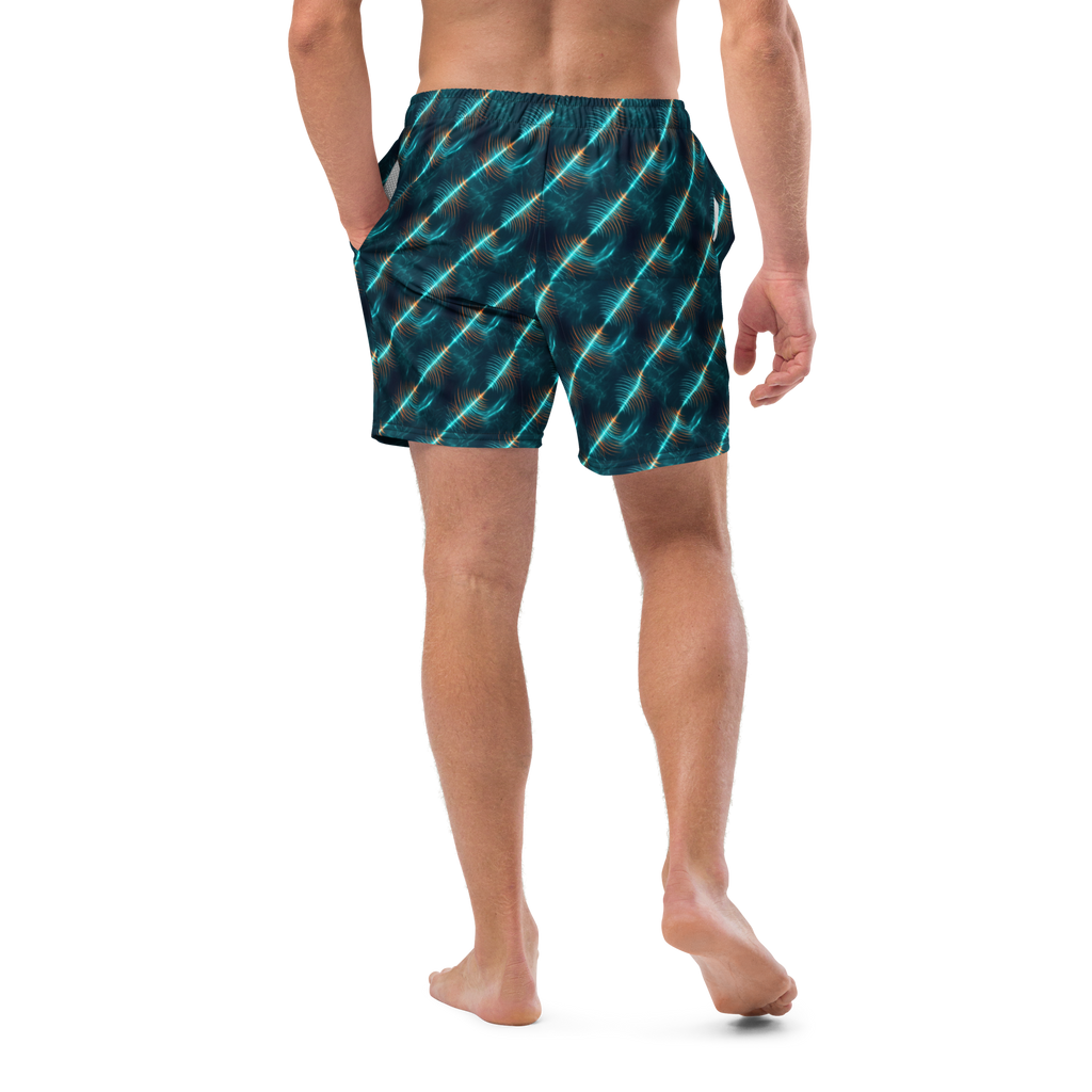 Underwater Sonar Signal Waves Trunks