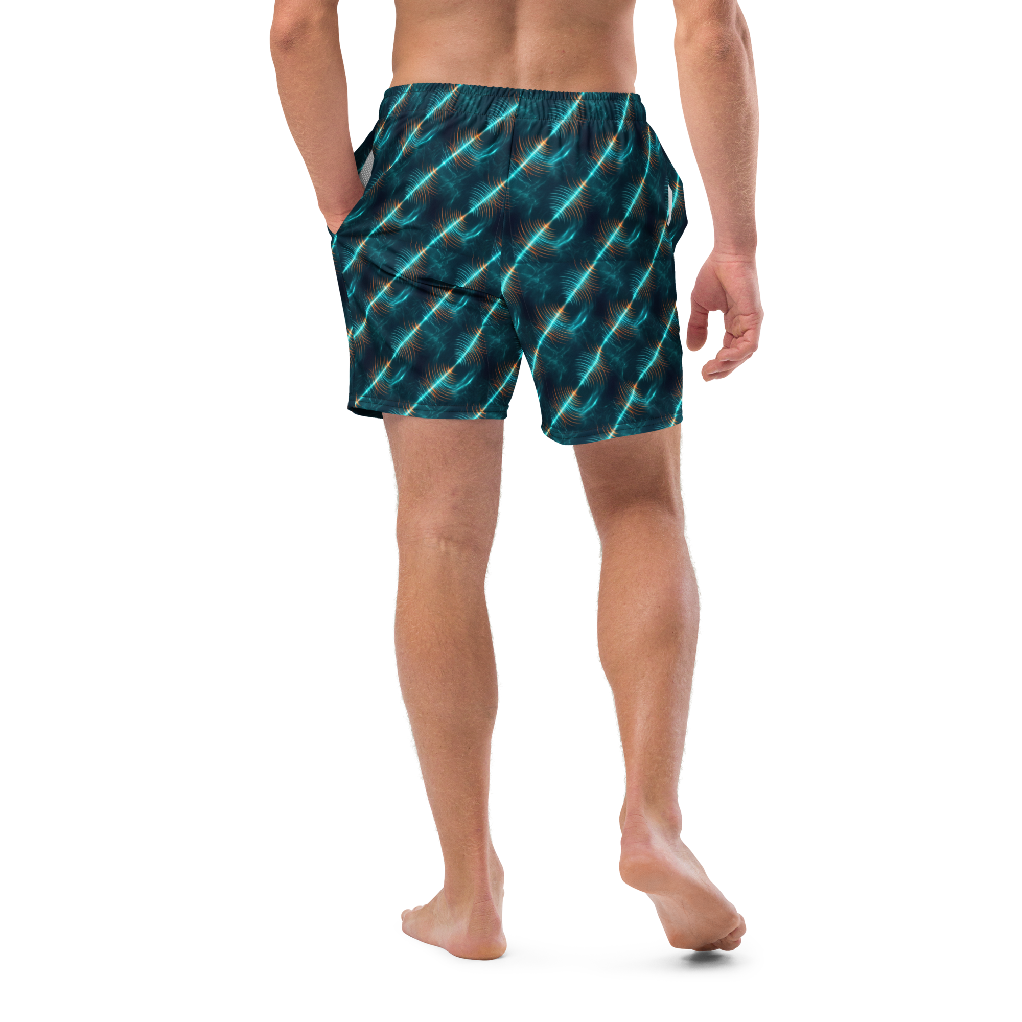 Underwater Sonar Signal Waves Trunks
