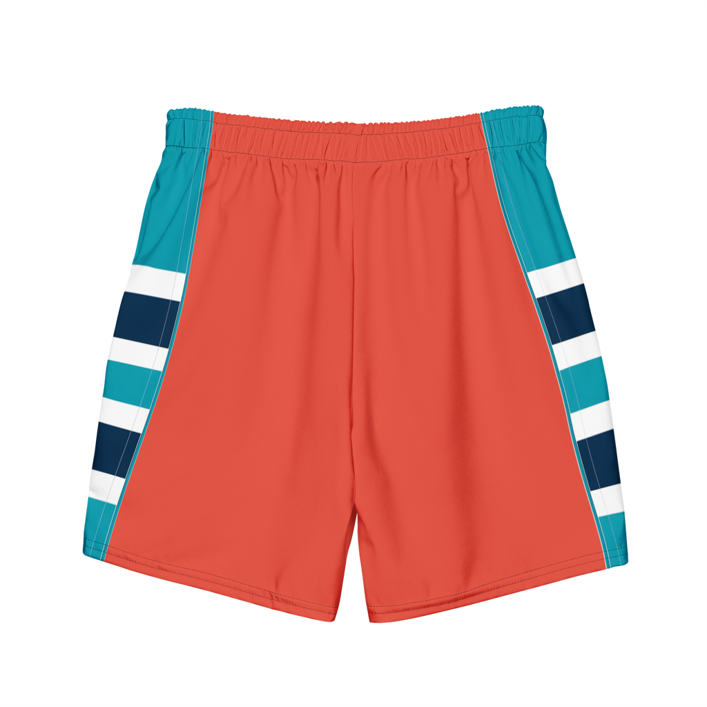 The Lifeguard Edition Men's All-Over Print Swim Trunks