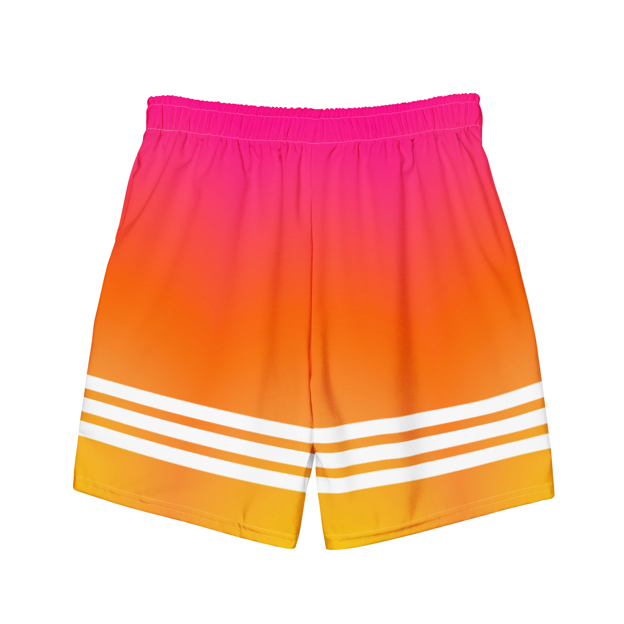 The Tropical Hibiscus Gradient Board Shorts