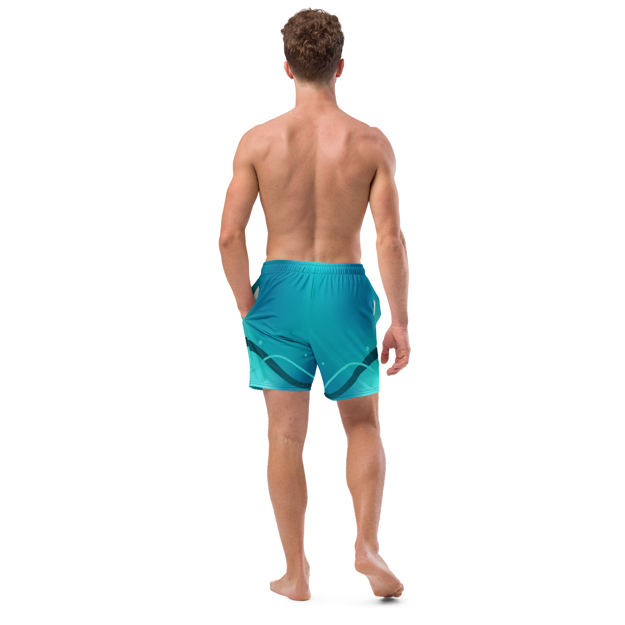 Blue Ridge Contour Abstract Trunks (The Custom Design)