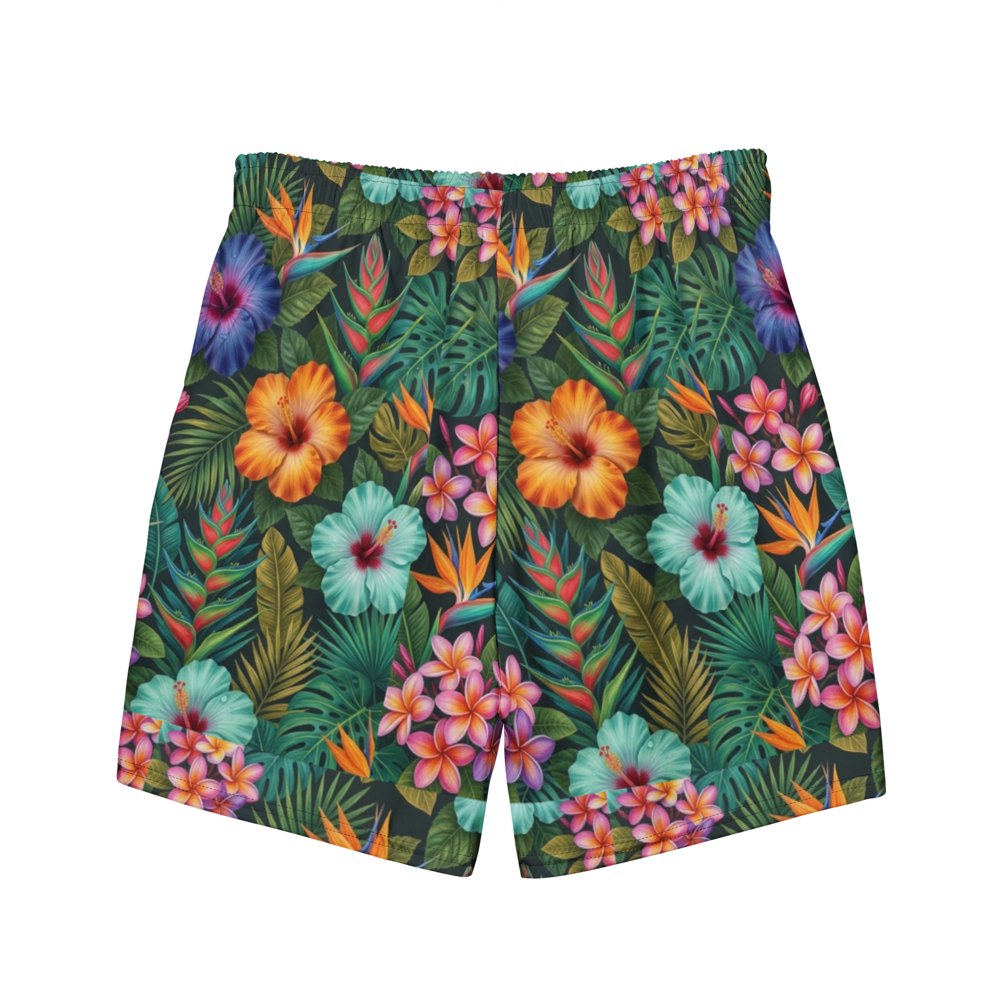 Appalachian Tropical Wildflower Men's Swim Trunks