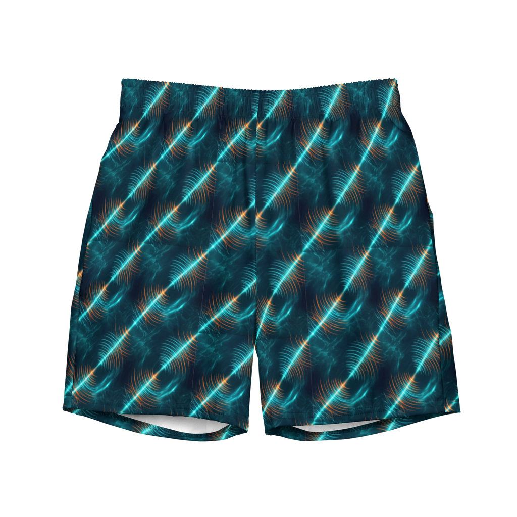 Underwater Sonar Signal Waves Trunks