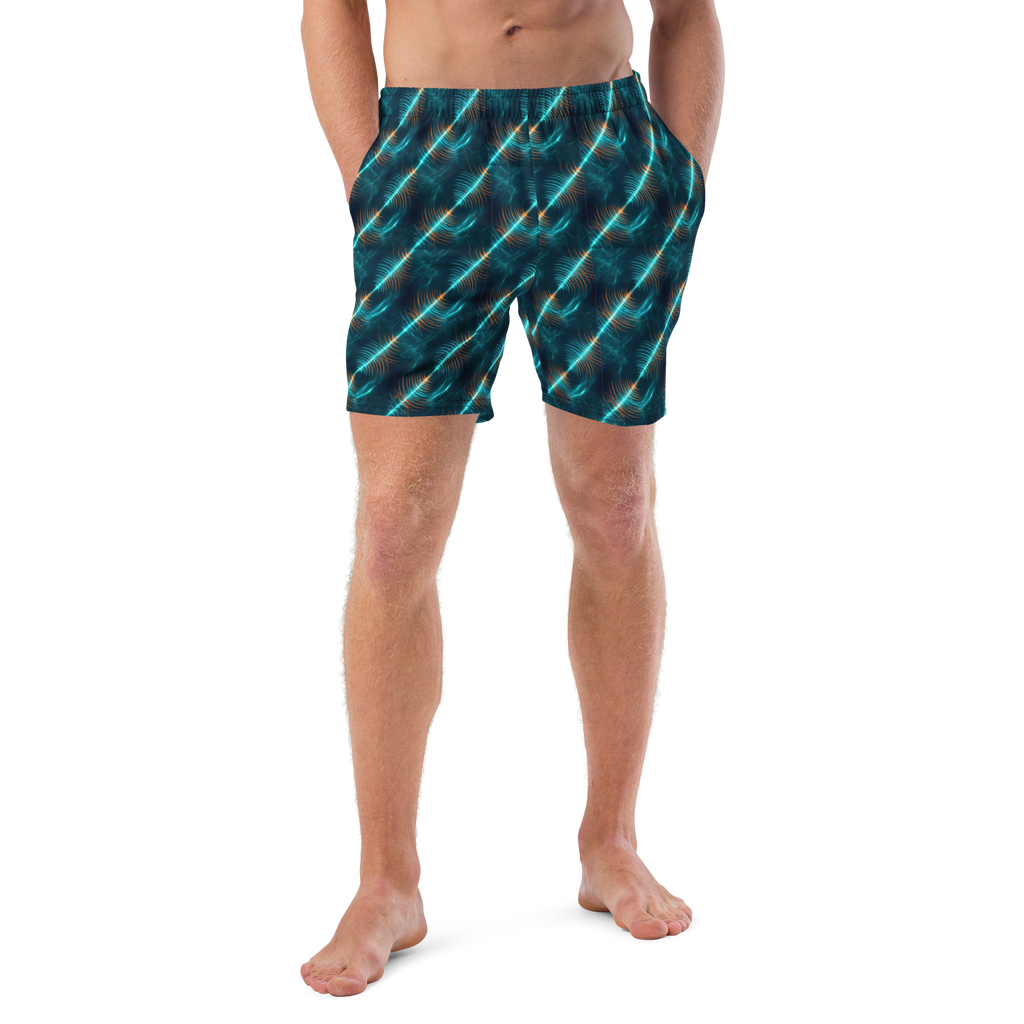 Underwater Sonar Signal Waves Trunks