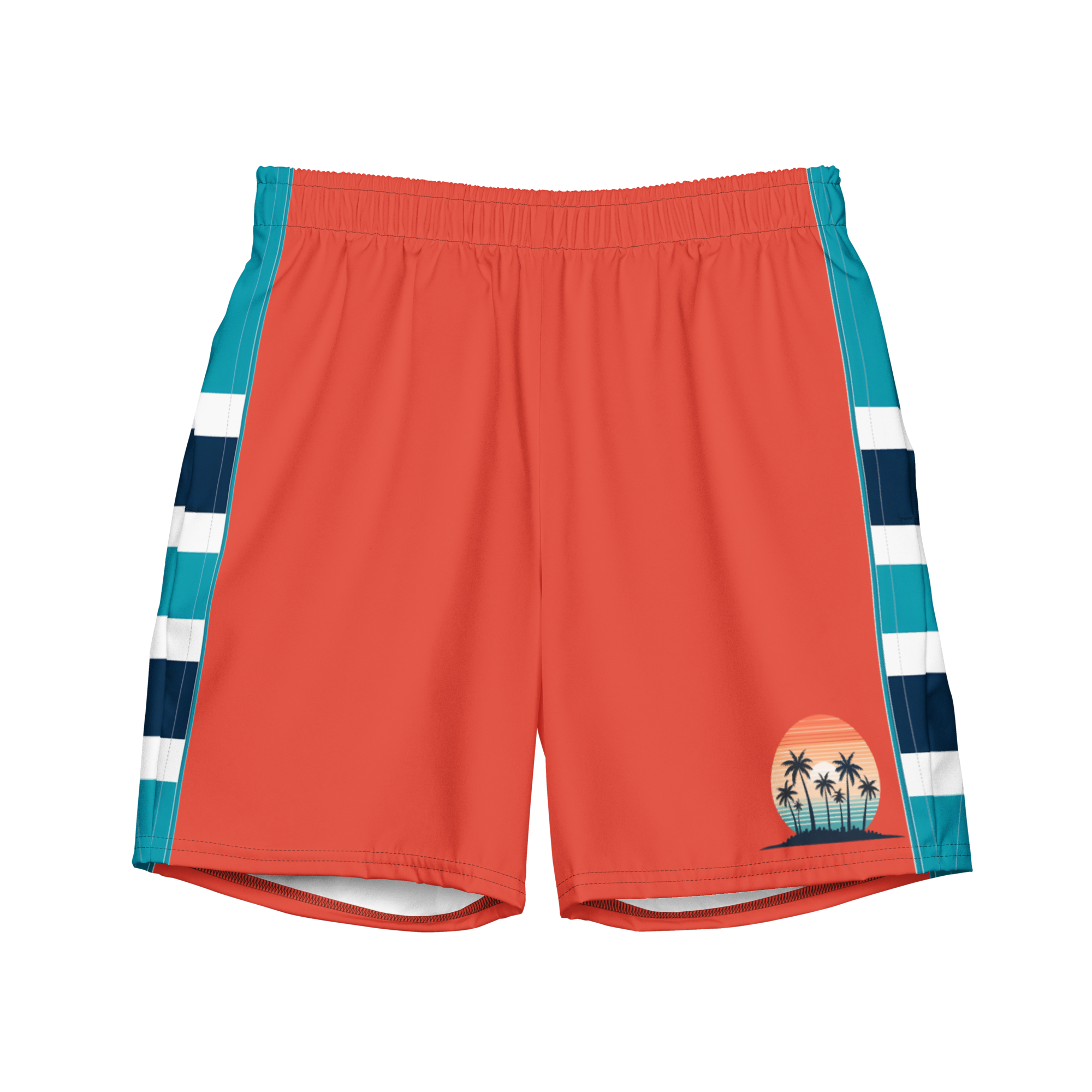 The Lifeguard Edition Men's All-Over Print Swim Trunks