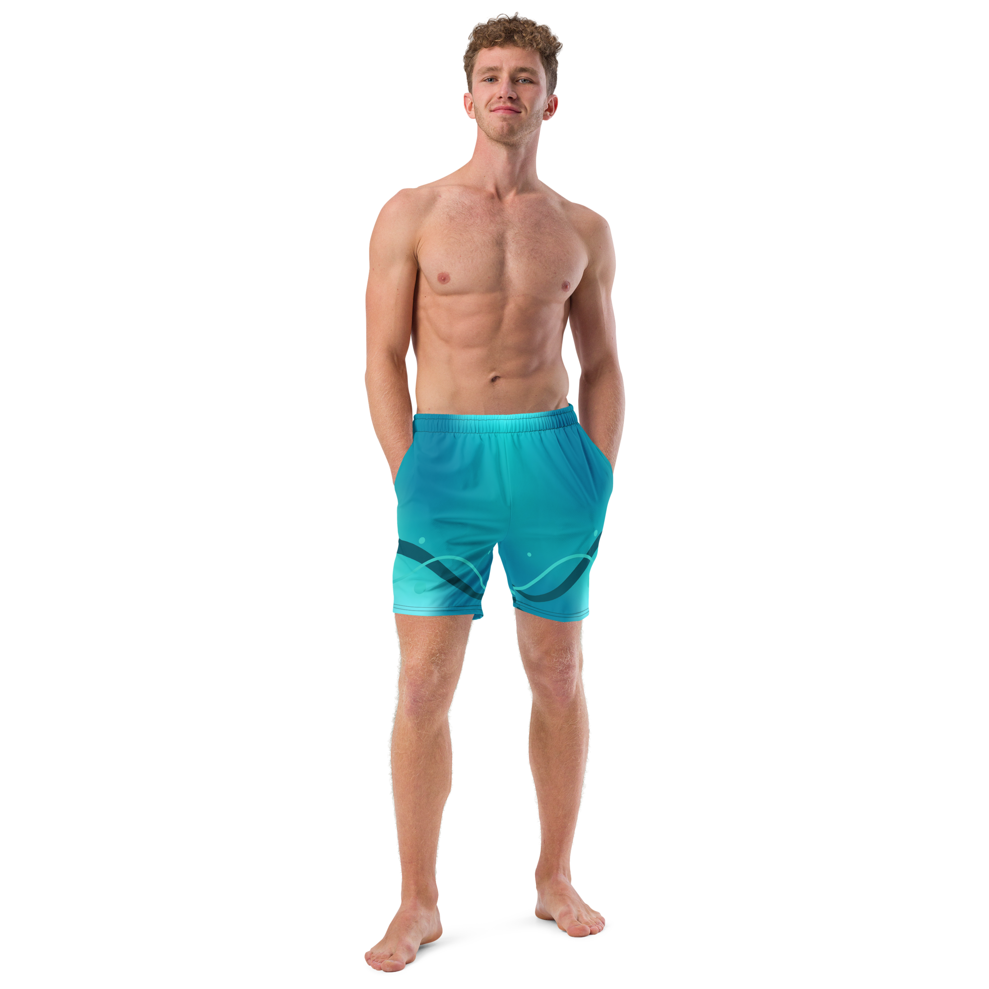Blue Ridge Contour Abstract Trunks (The Custom Design)