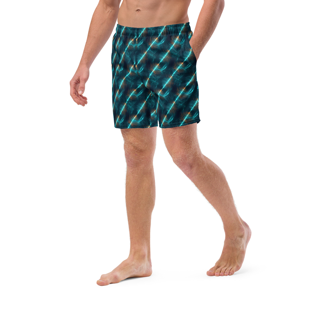 Underwater Sonar Signal Waves Trunks