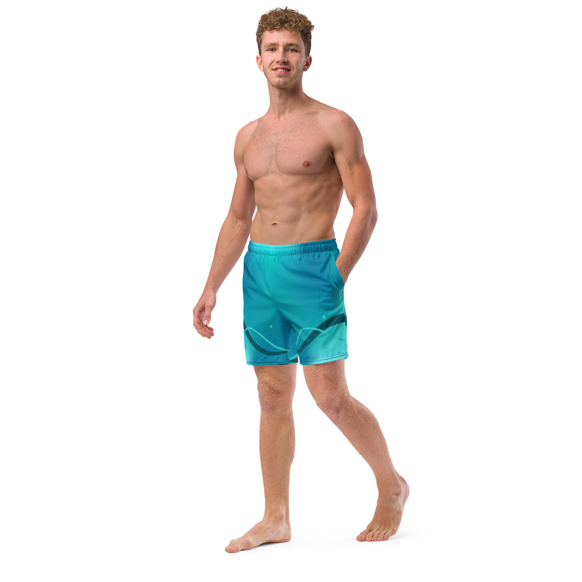 Blue Ridge Contour Abstract Trunks (The Custom Design)