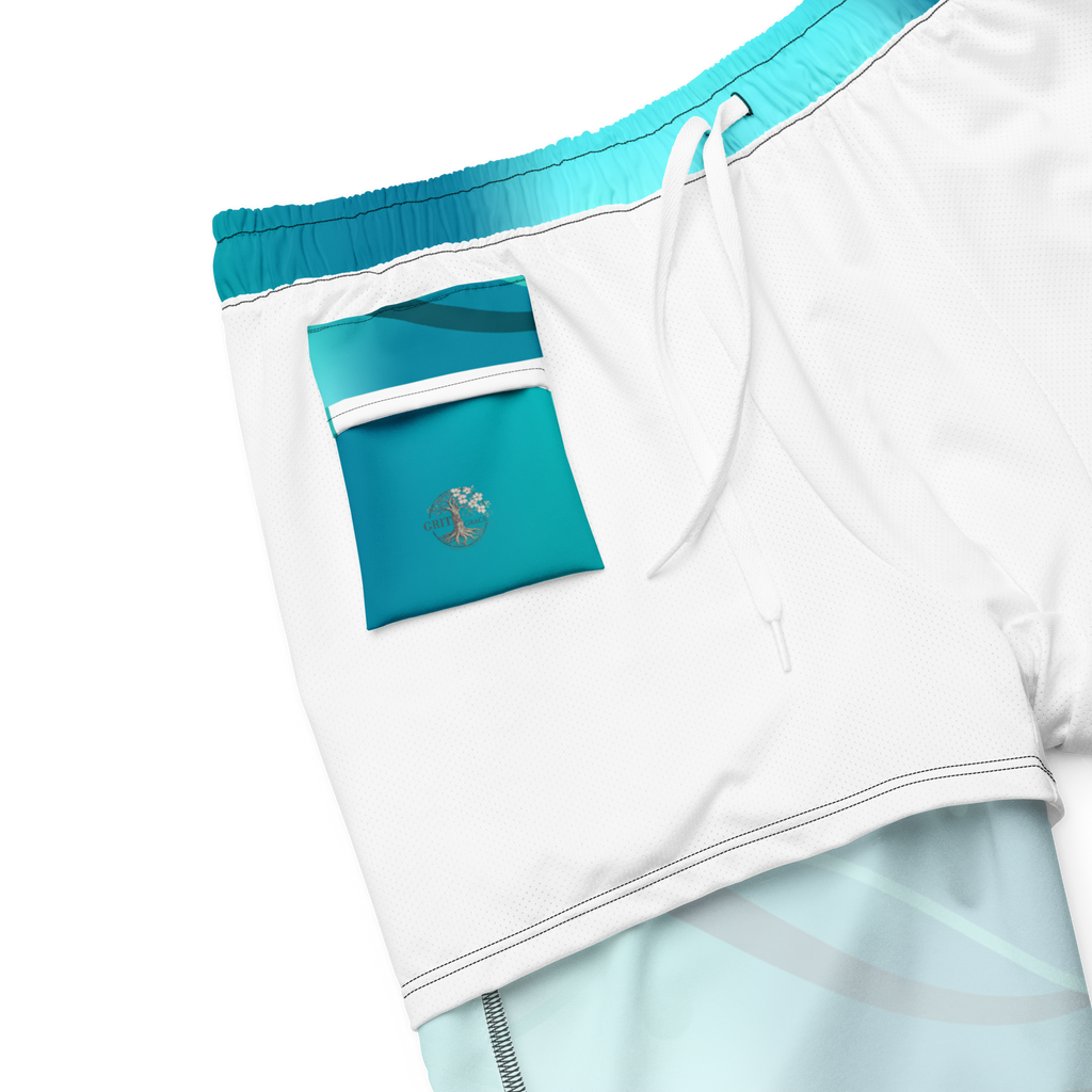 Blue Ridge Contour Abstract Trunks (The Custom Design)