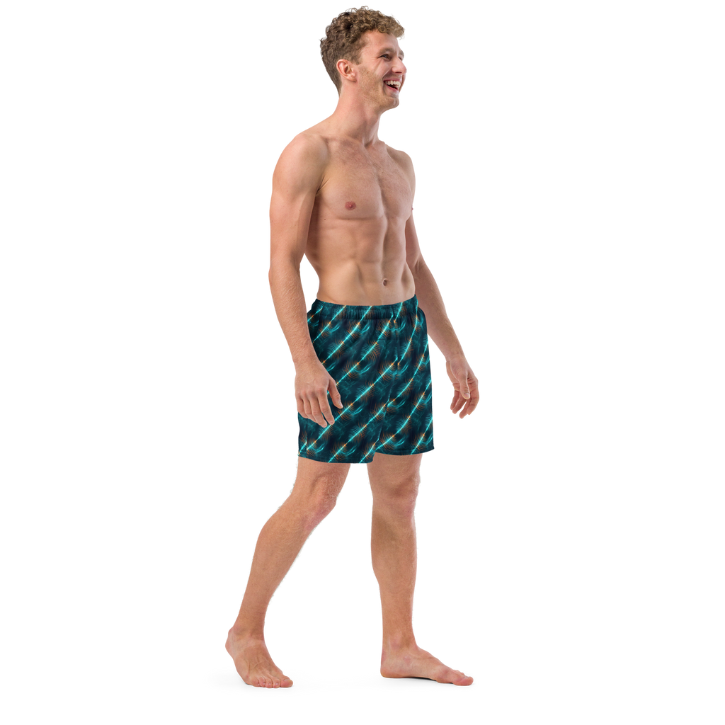 Underwater Sonar Signal Waves Trunks