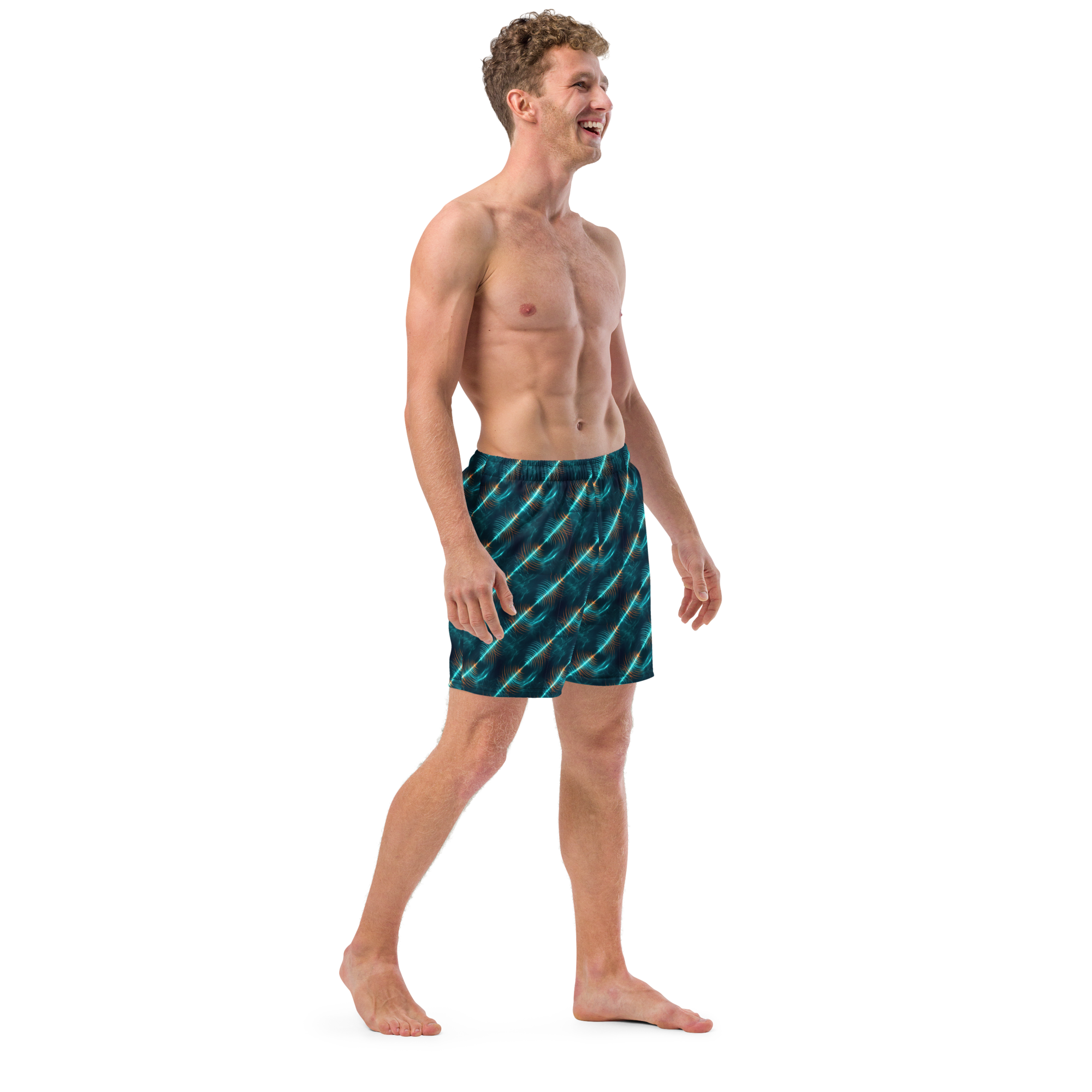 Underwater Sonar Signal Waves Trunks
