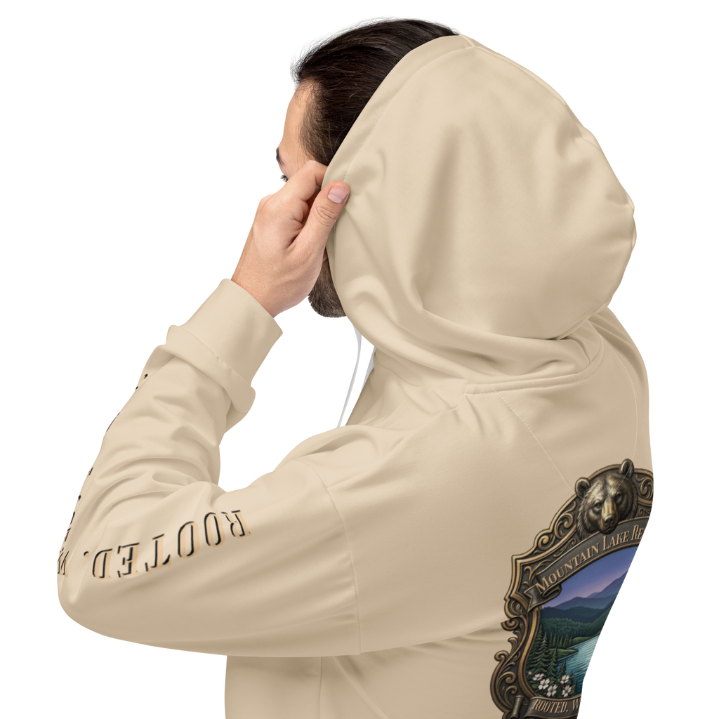 The Mountain Lake Resort Crest Unisex Hoodie