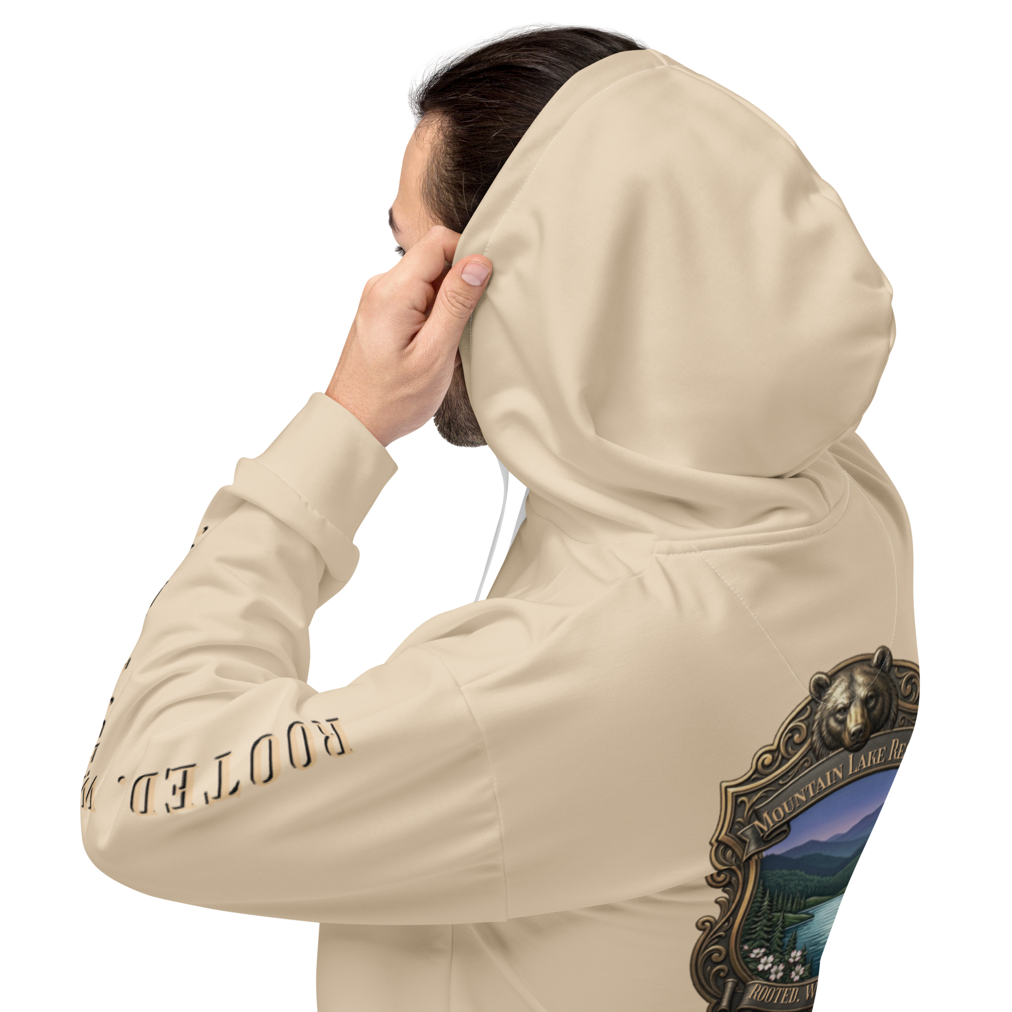 The Mountain Lake Resort Crest Unisex Hoodie