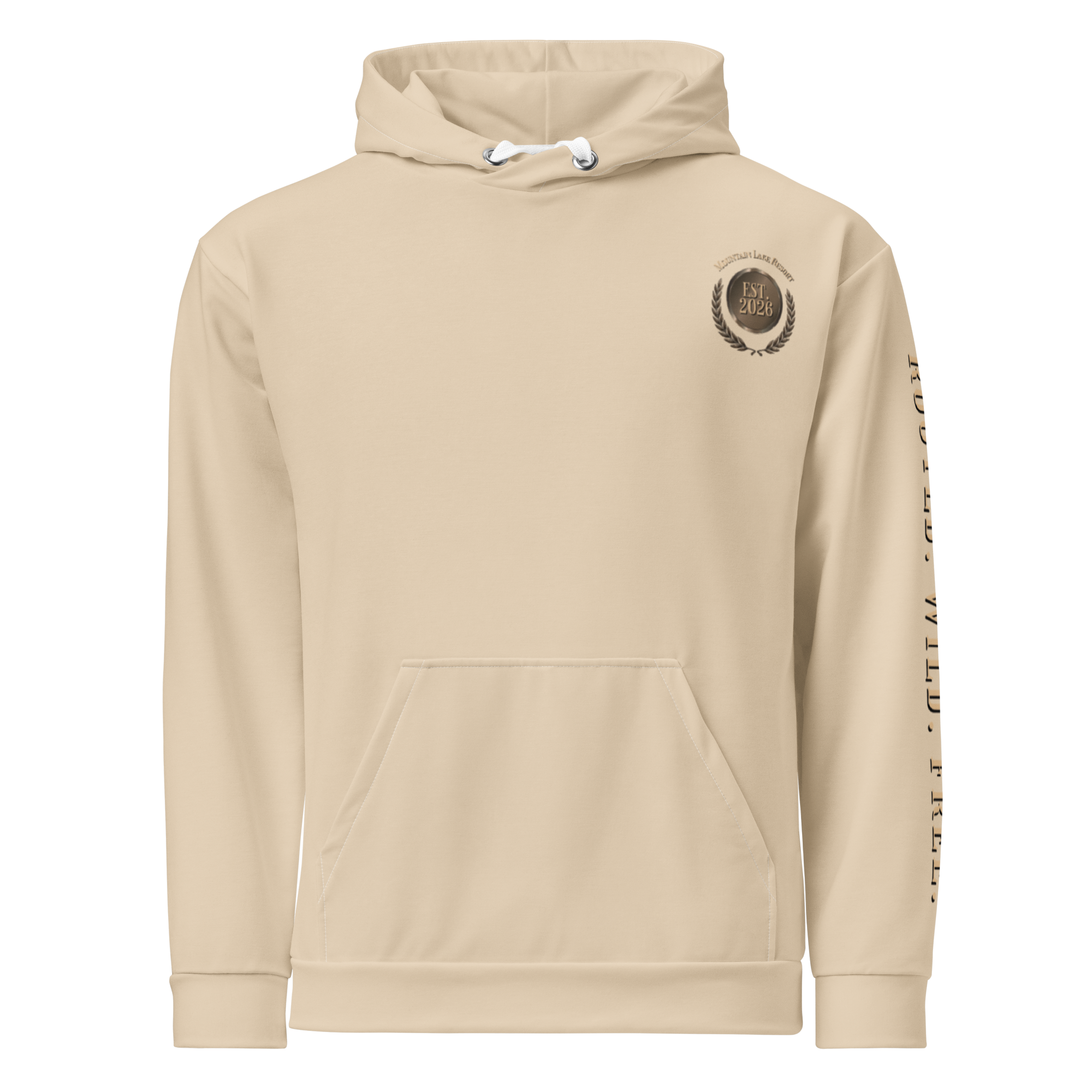 The Mountain Lake Resort Crest Unisex Hoodie