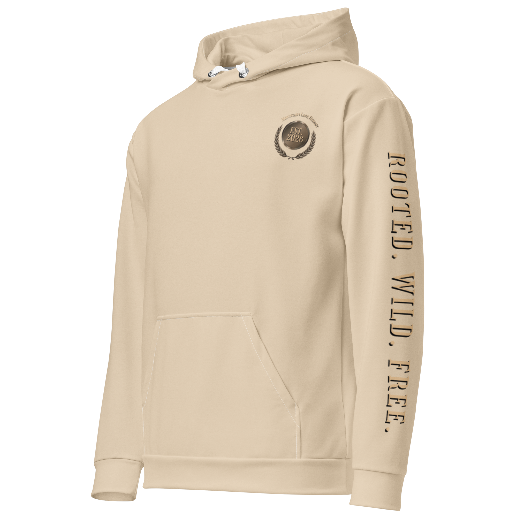 The Mountain Lake Resort Crest Unisex Hoodie