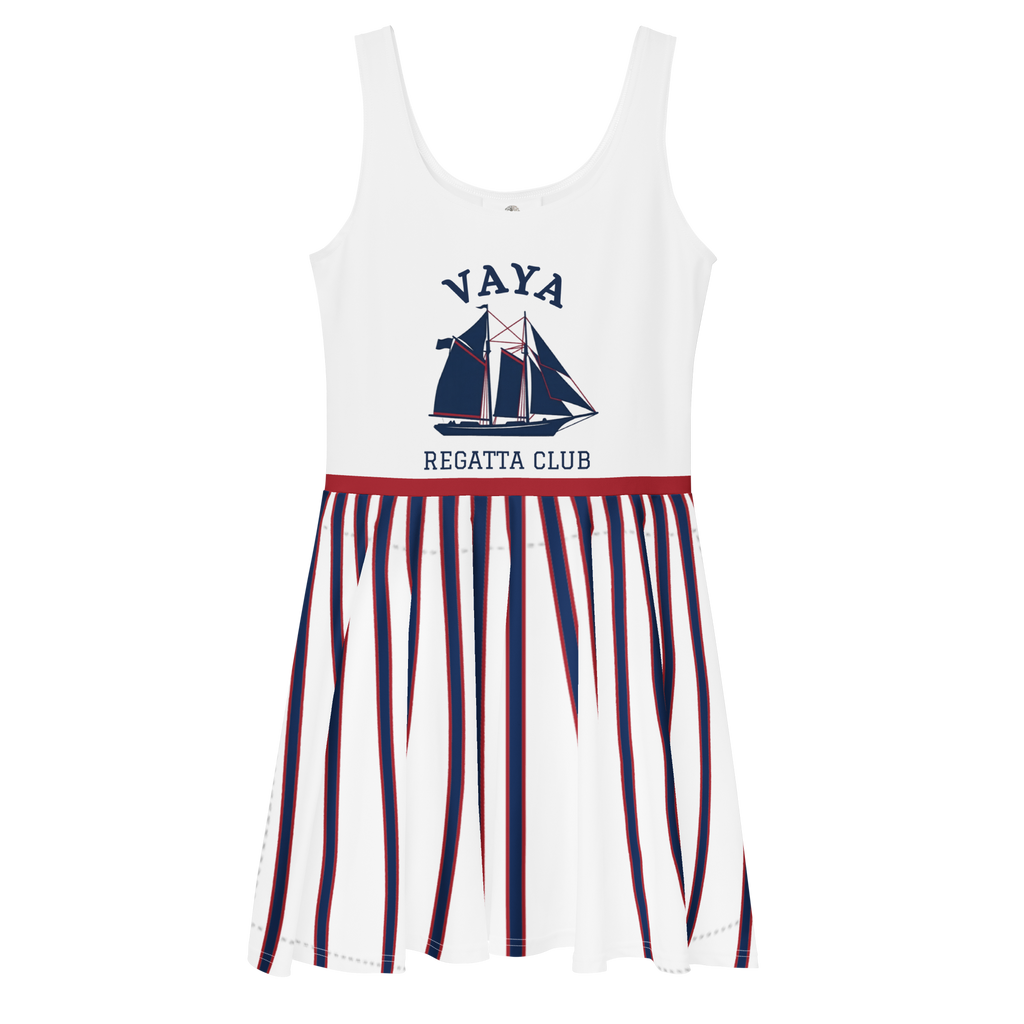 The Vintage Americana VAYA Regatta Club Skater Dress