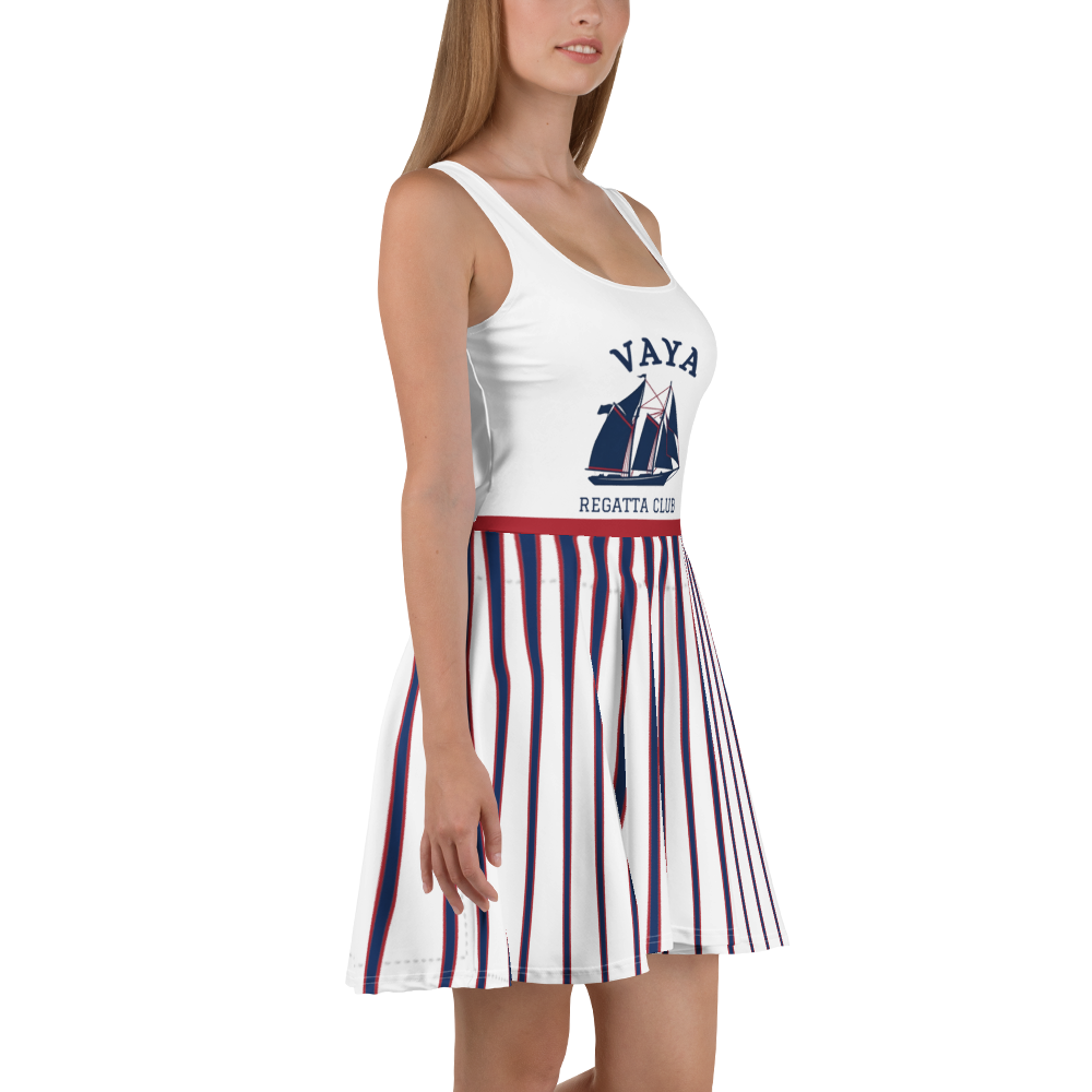 The Vintage Americana VAYA Regatta Club Skater Dress