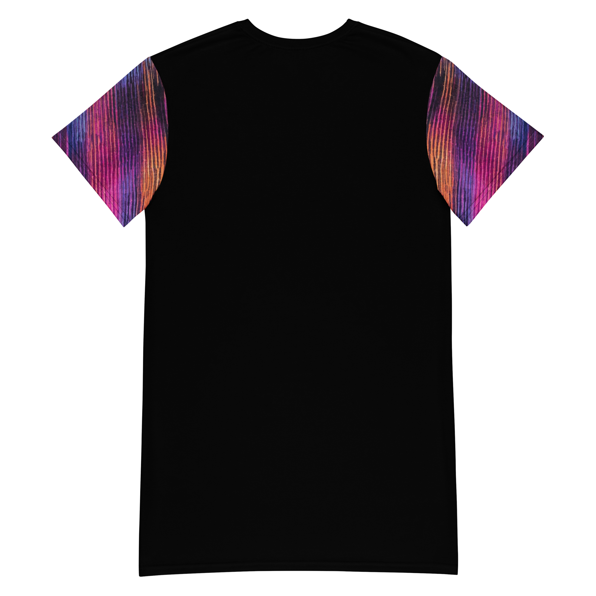 The Club Tropicana Neon Sunset T-Shirt Dress Cover-Up