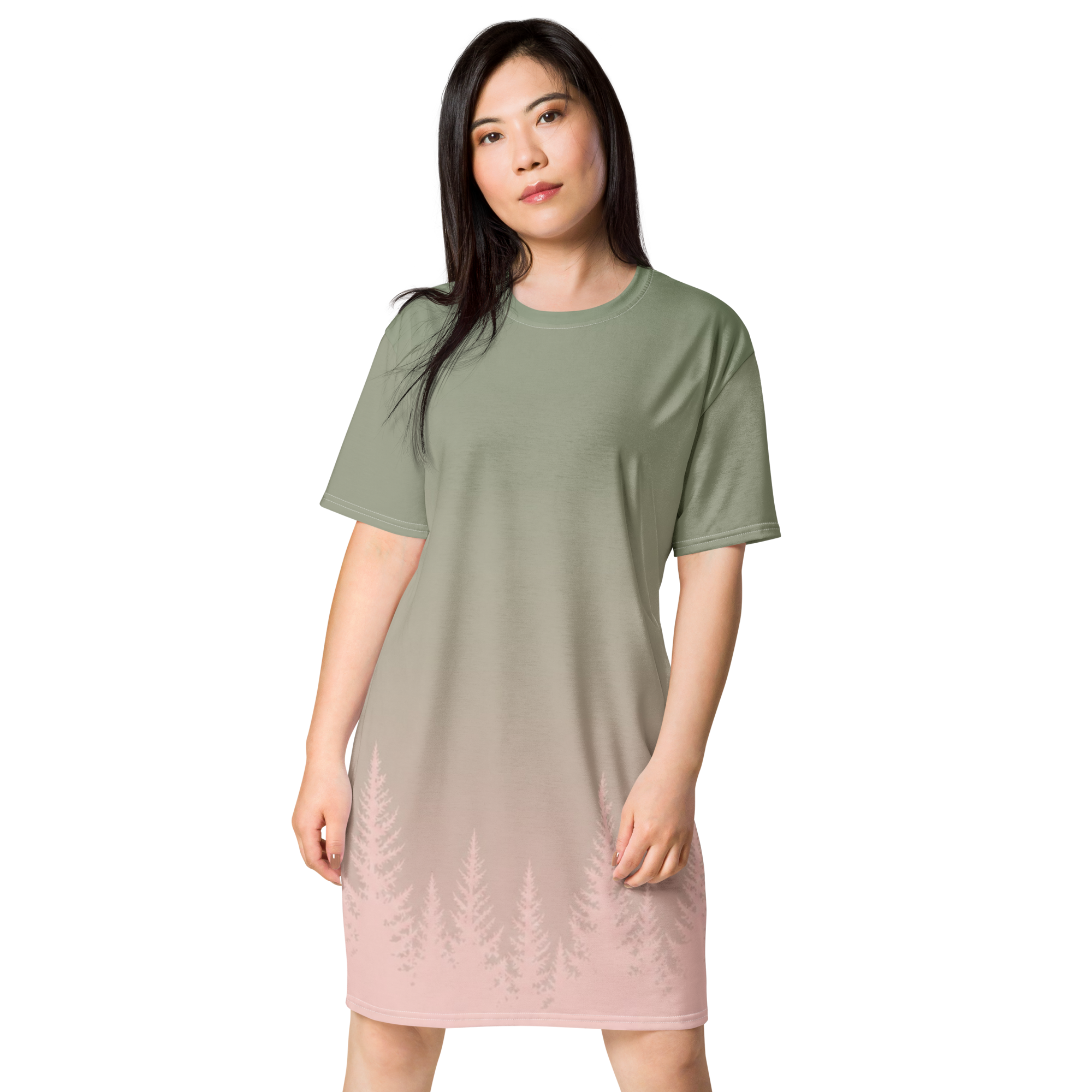 The Whispering Pines Ombre Resort Cover-Up Dress