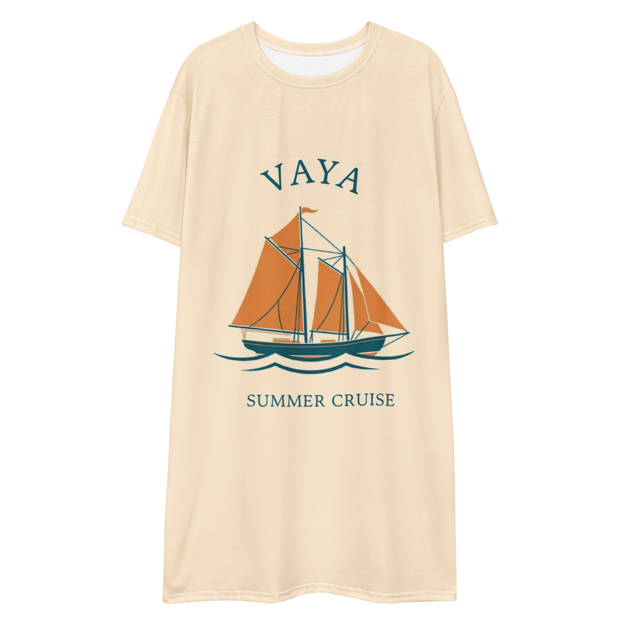 The Vintage Americana VAYA Summer Cruise T-Shirt Dress