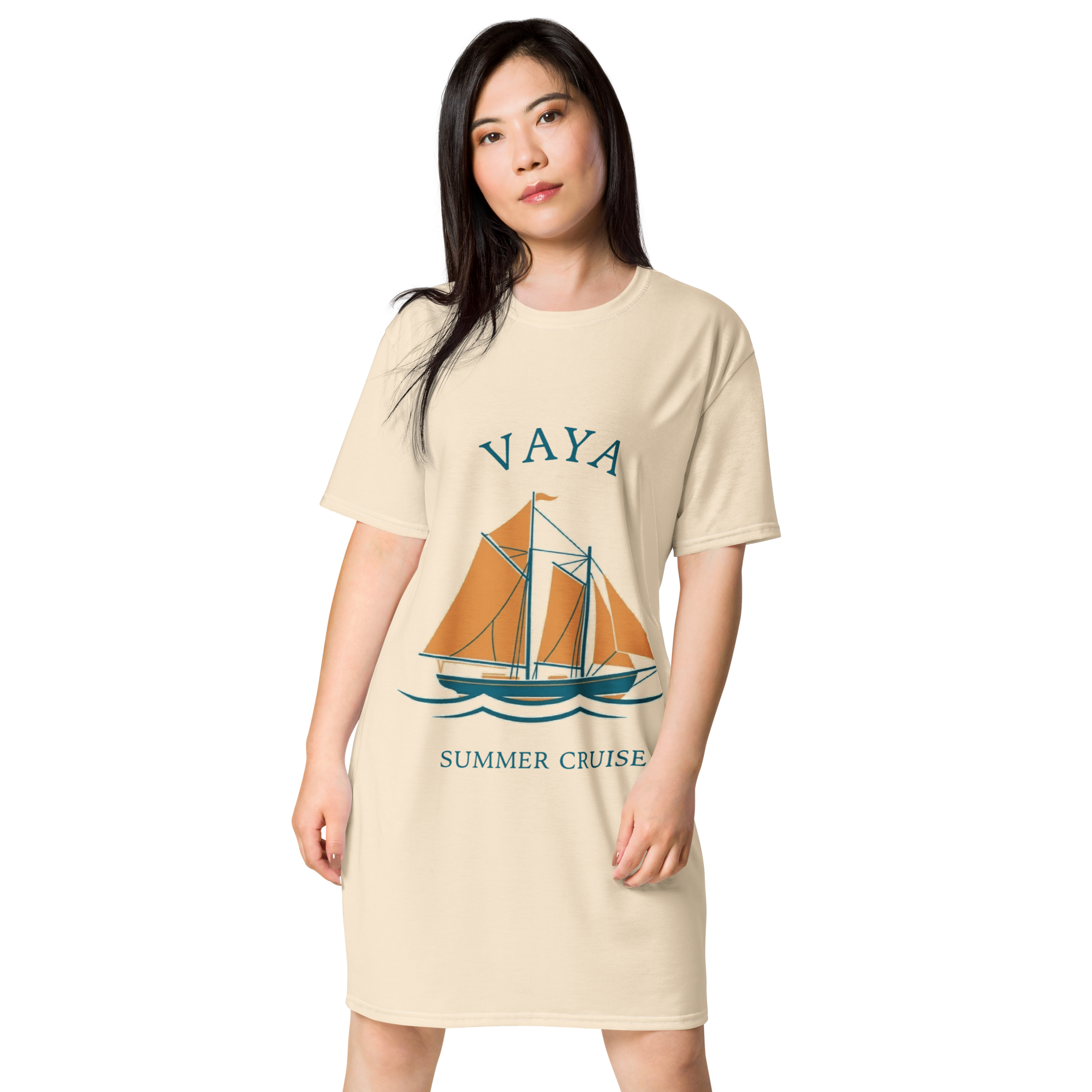The Vintage Americana VAYA Summer Cruise T-Shirt Dress
