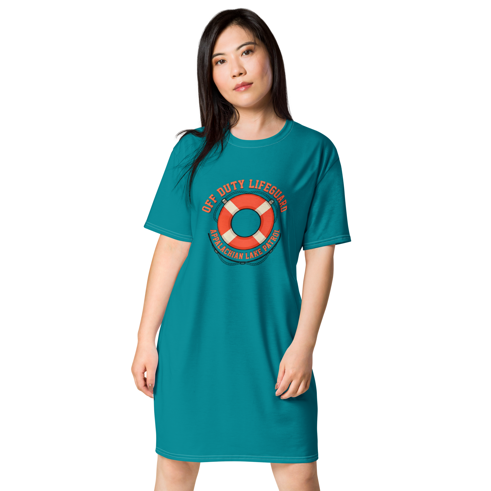 The Lifeguard Edition T-Shirt Cover-Up Dress