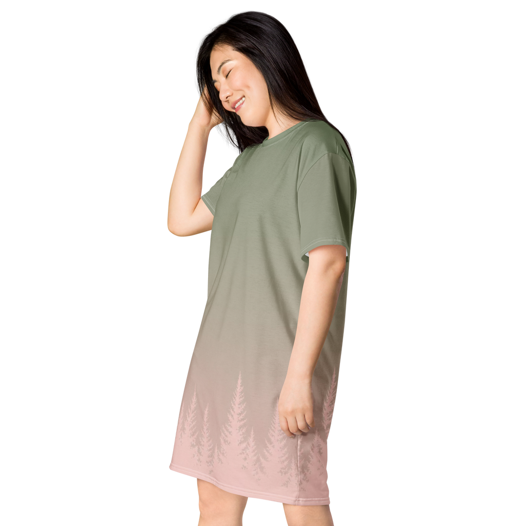 The Whispering Pines Ombre Resort Cover-Up Dress