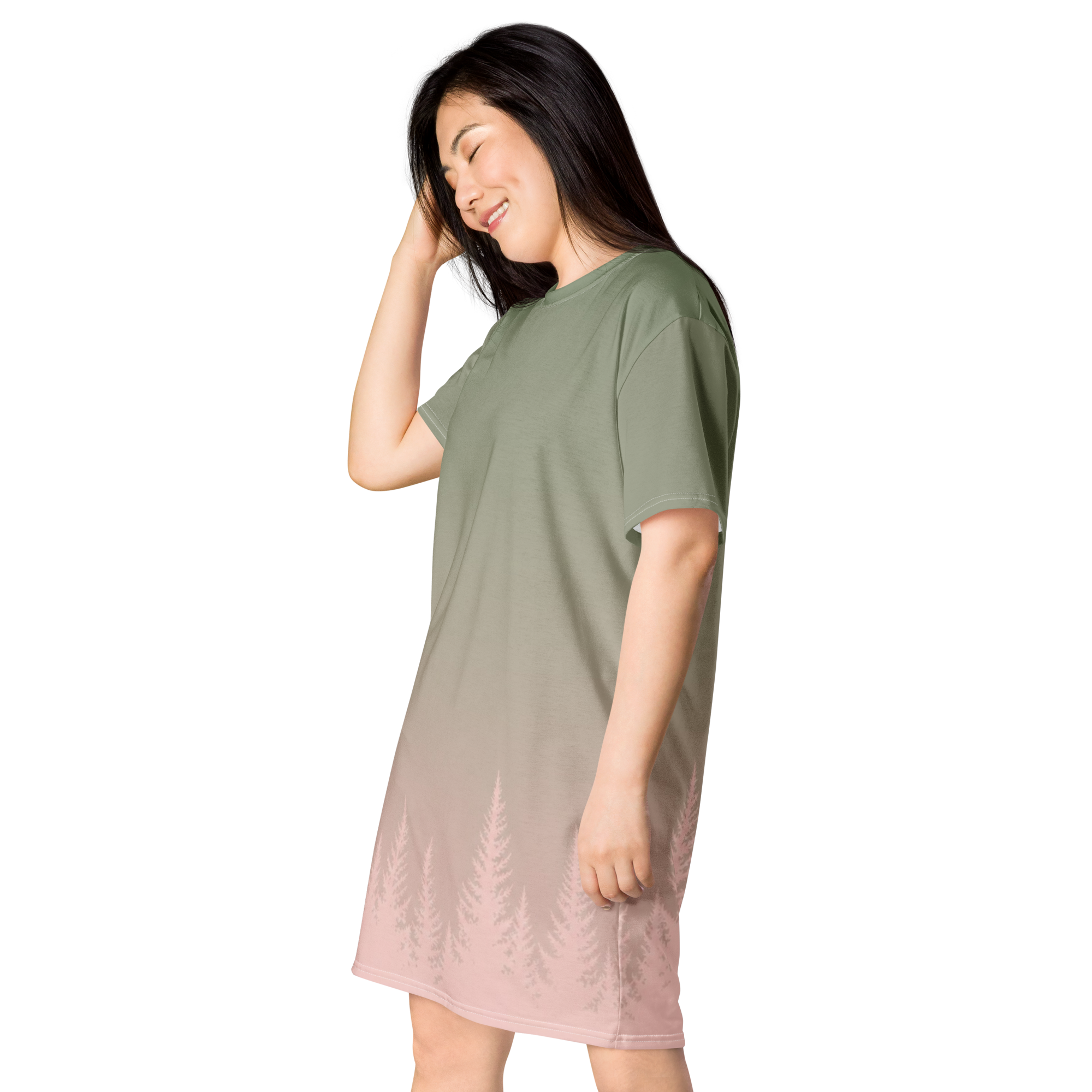 The Whispering Pines Ombre Resort Cover-Up Dress