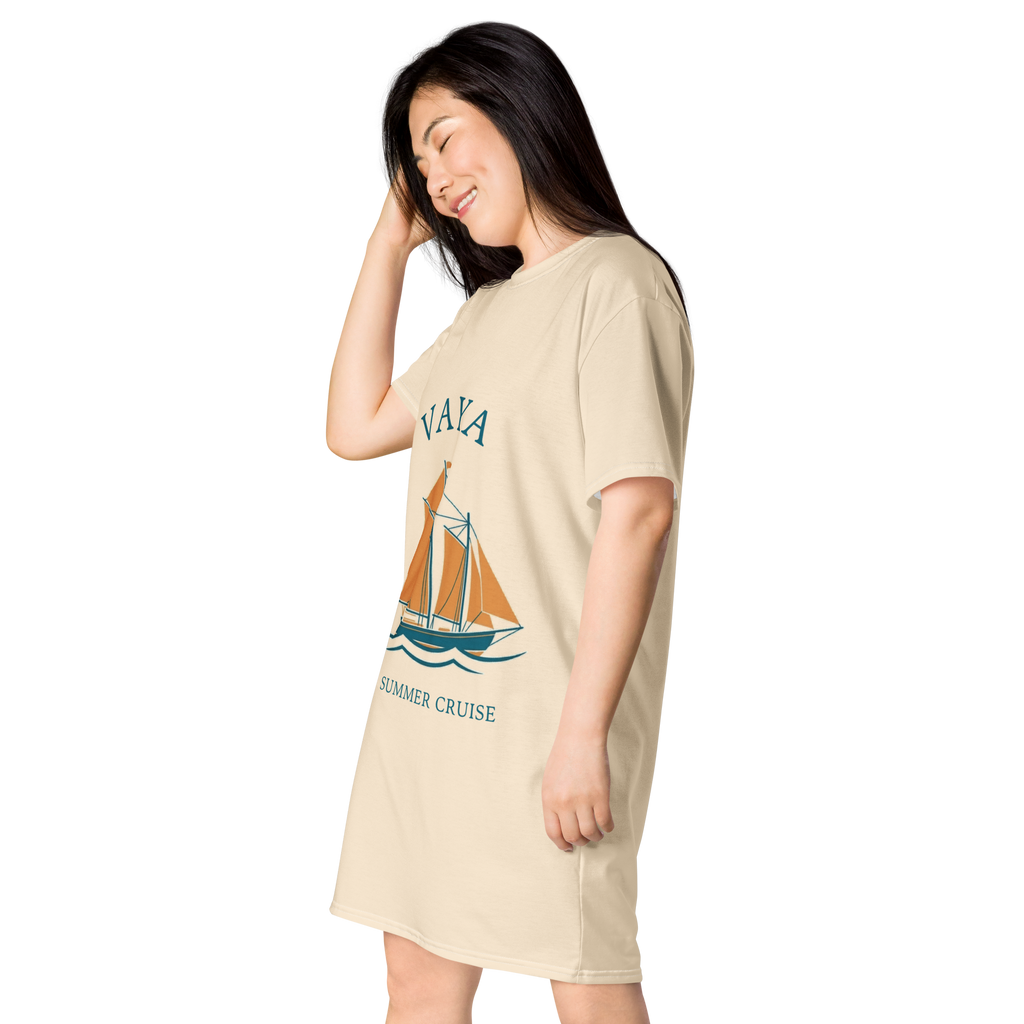 The Vintage Americana VAYA Summer Cruise T-Shirt Dress
