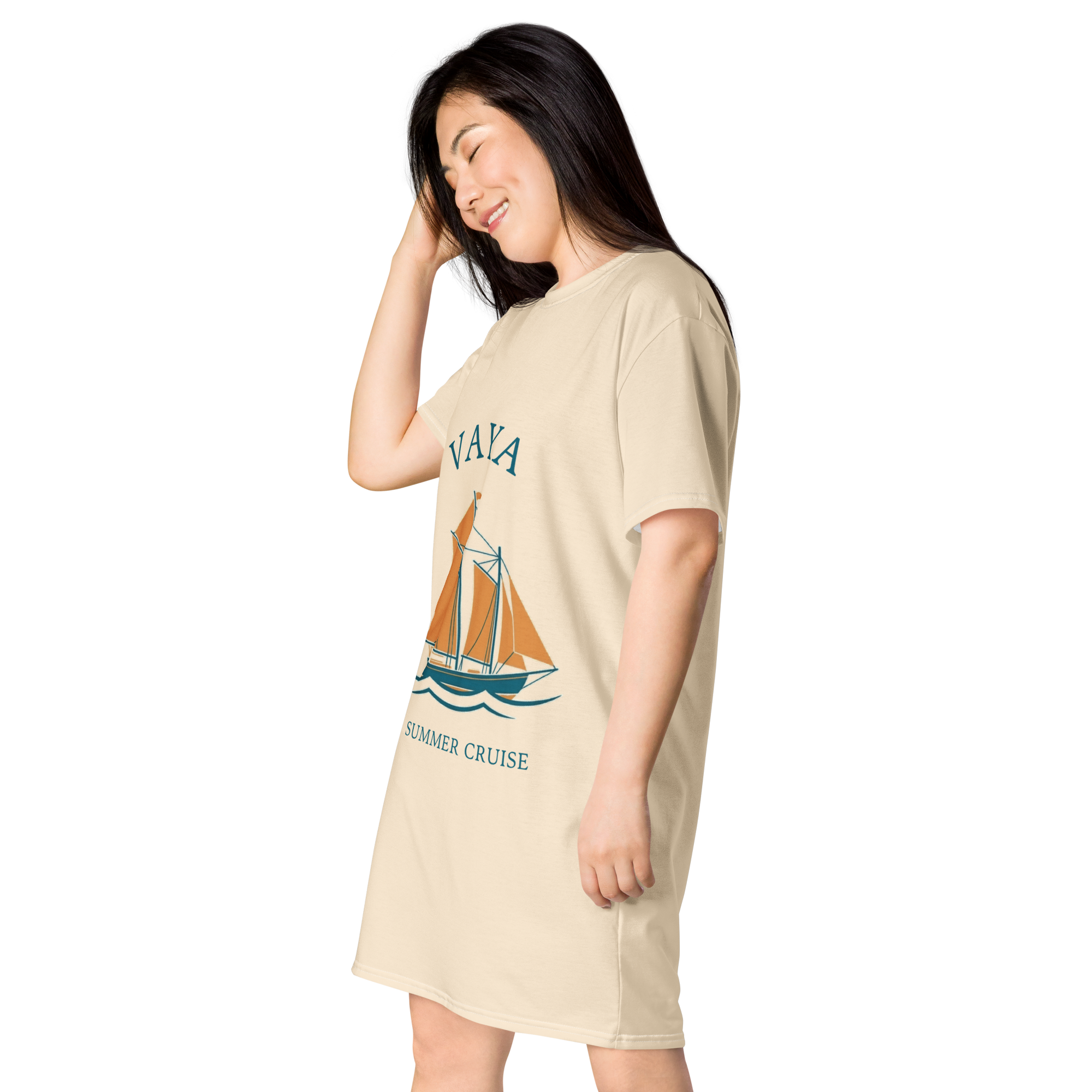 The Vintage Americana VAYA Summer Cruise T-Shirt Dress