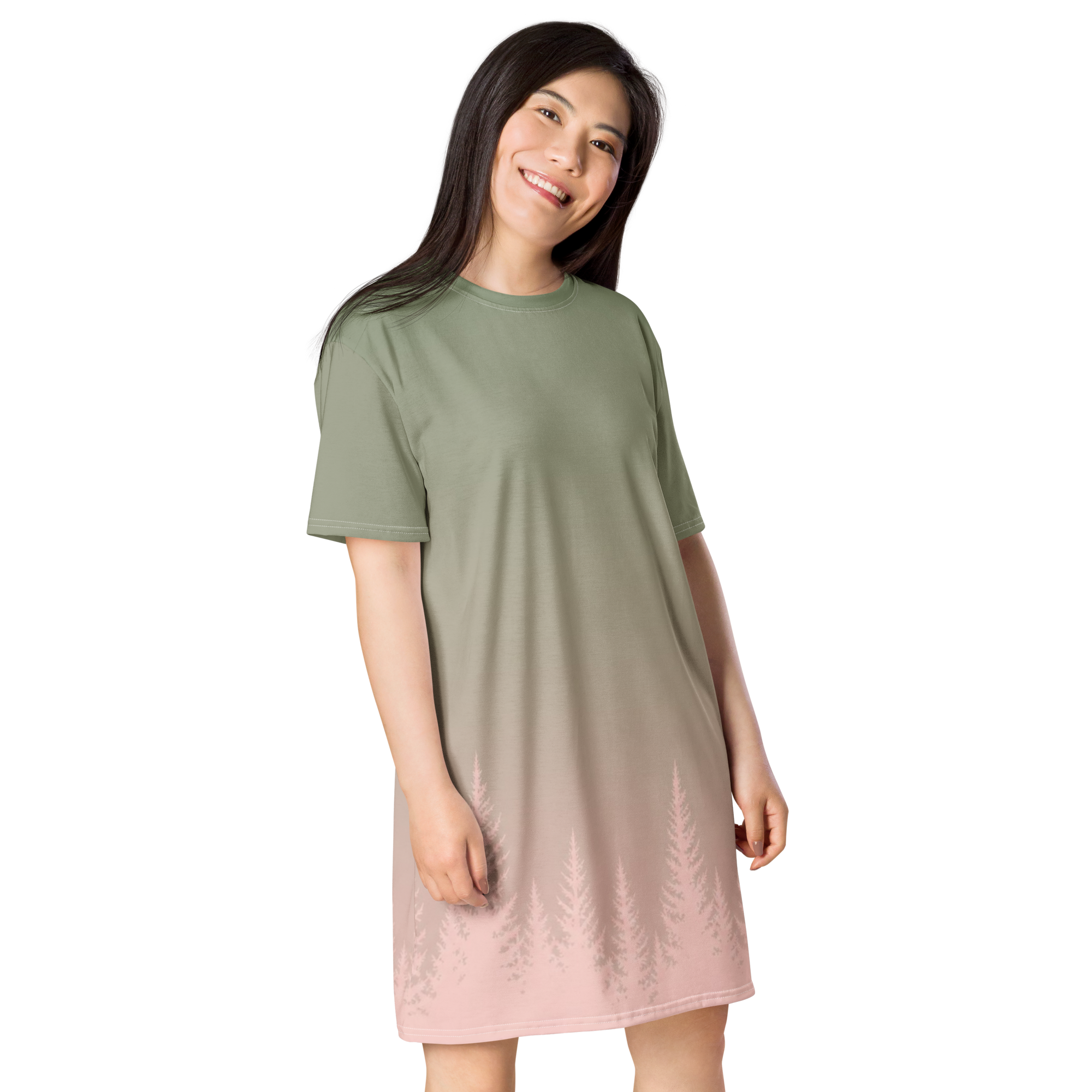The Whispering Pines Ombre Resort Cover-Up Dress